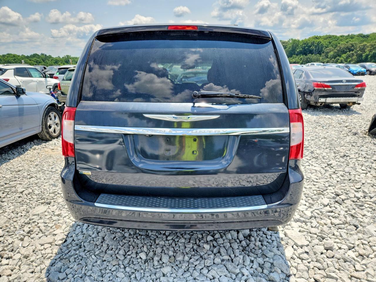 2014 Chrysler Town & Country Touring Угольный vin: 2C4RC1BG8ER268967
