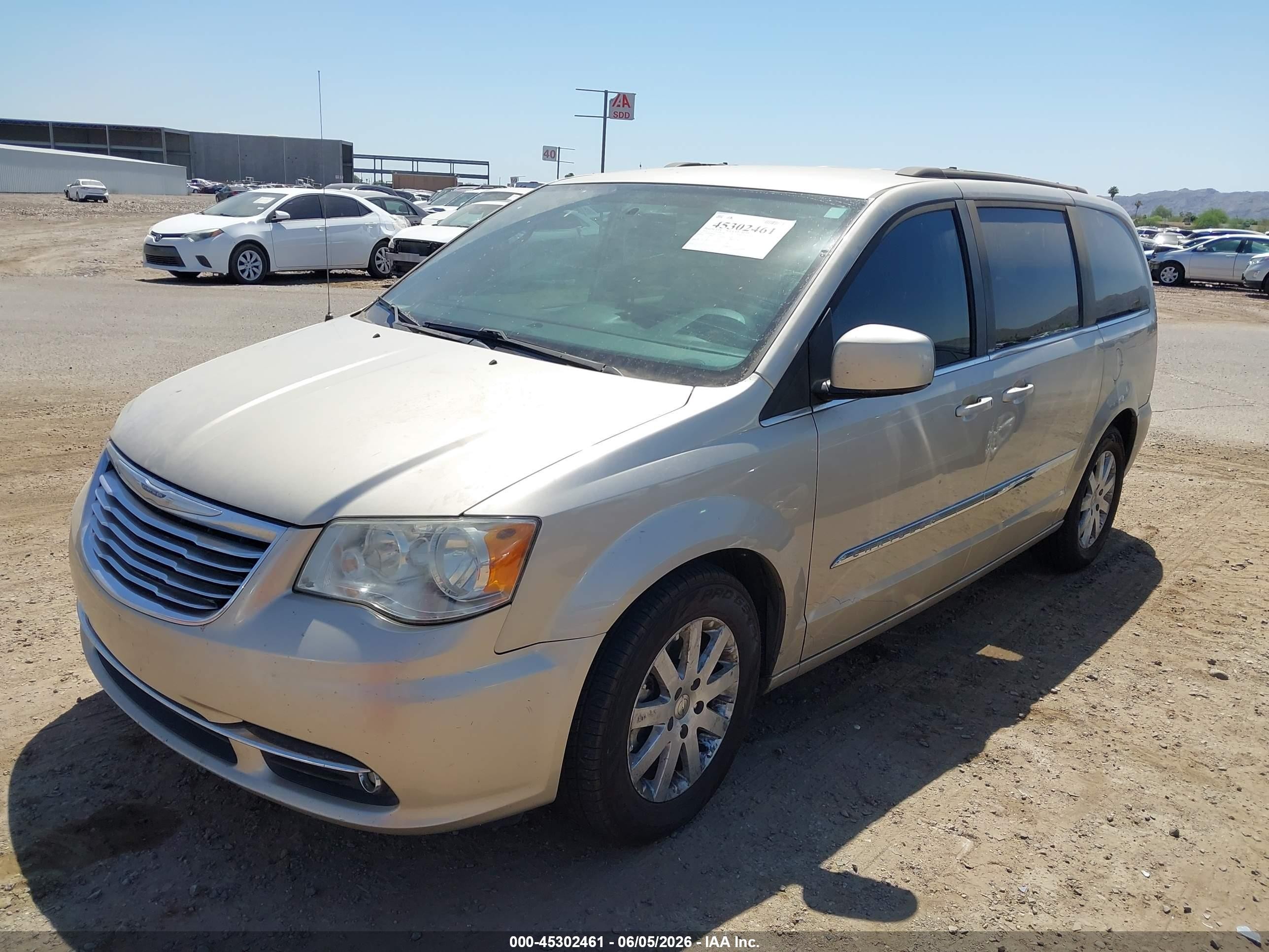 2014 Chrysler Town & Country Touring Gold vin: 2C4RC1BG8ER324941