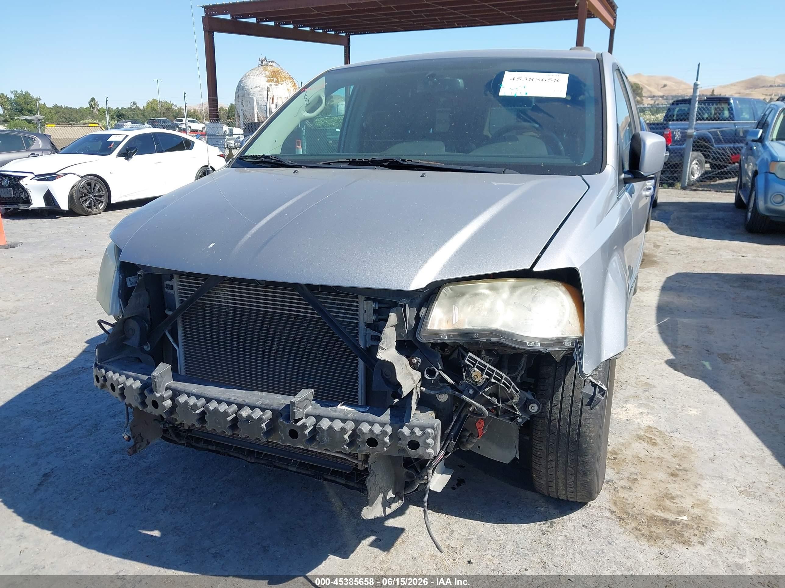 2014 Chrysler Town & Country Touring Gray vin: 2C4RC1BG8ER359544