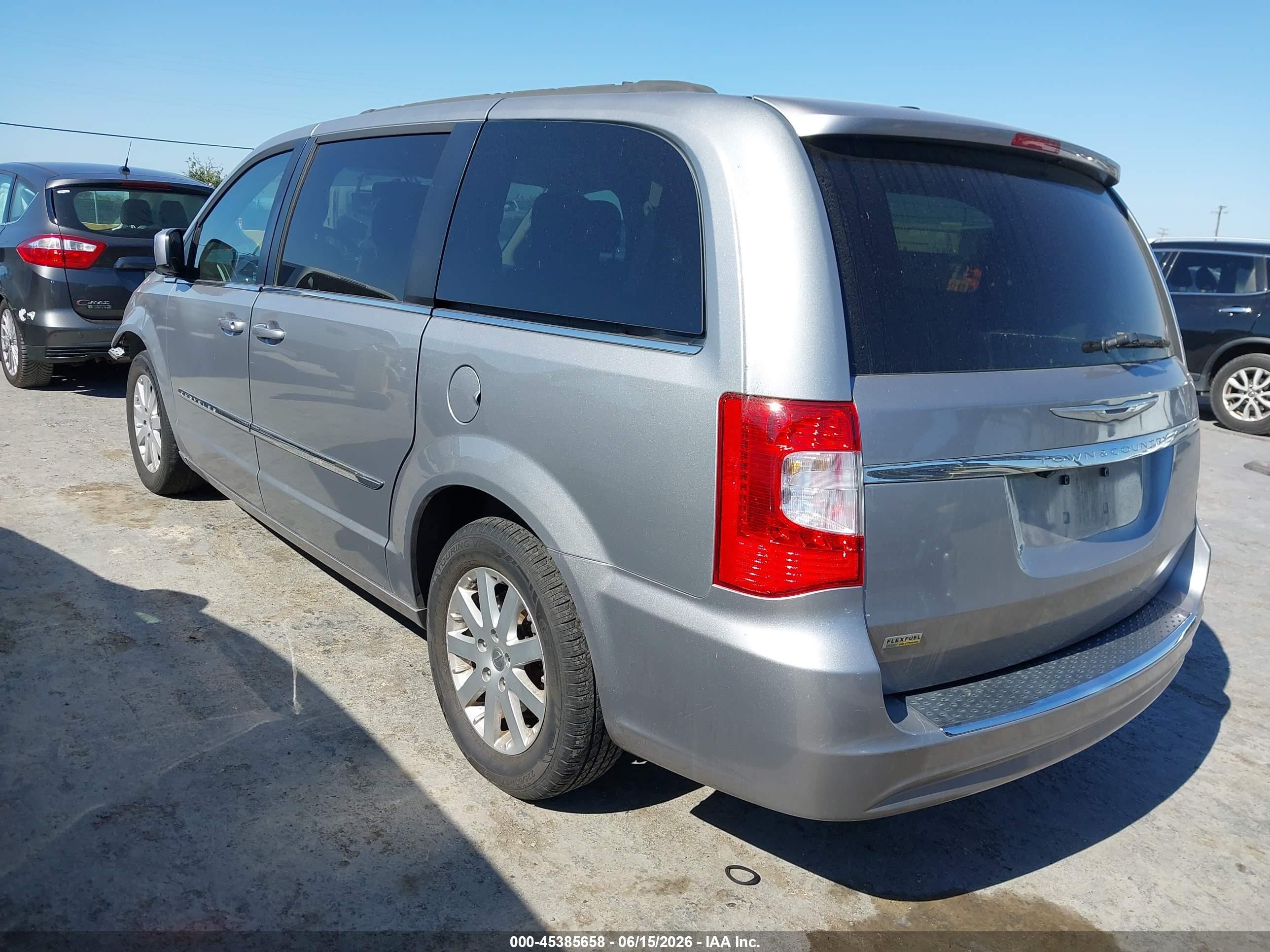 2014 Chrysler Town & Country Touring Gray vin: 2C4RC1BG8ER359544