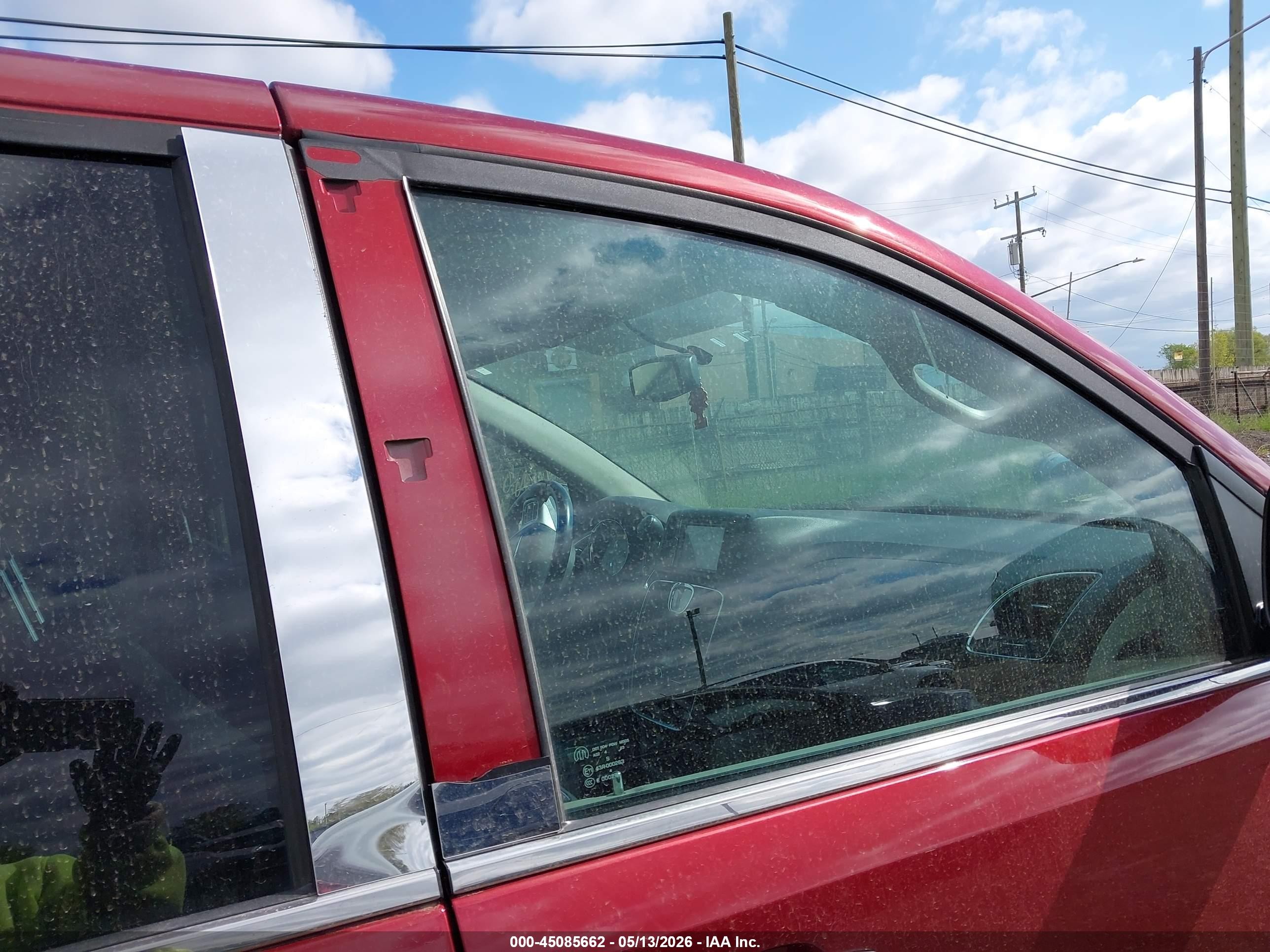 2014 Chrysler Town & Country Touring Красный vin: 2C4RC1BG8ER367451