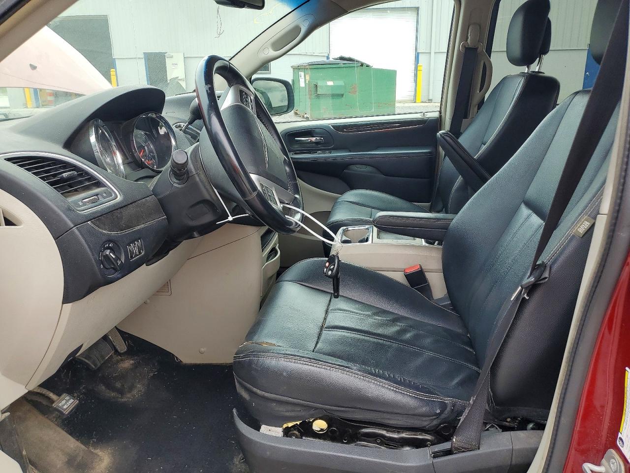 2014 Chrysler Town & Country Touring Красный vin: 2C4RC1BG8ER367904