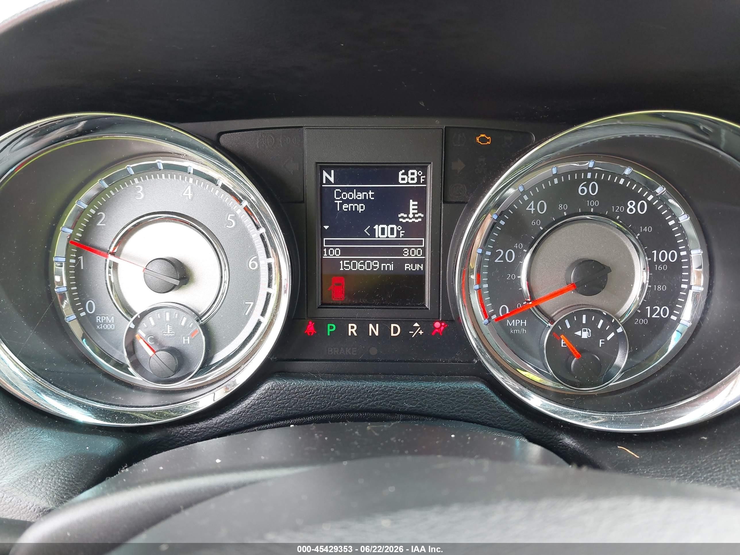 2014 Chrysler Town & Country Touring Черный vin: 2C4RC1BG8ER397405