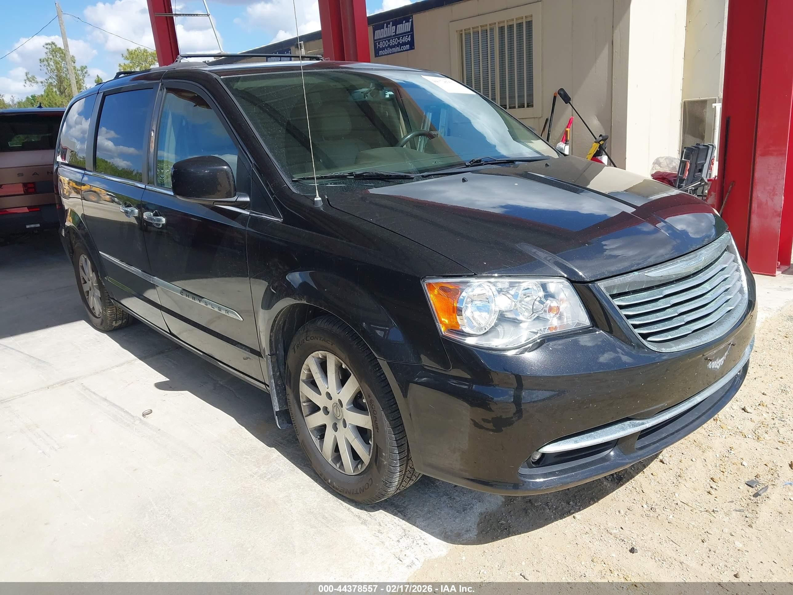 2014 Chrysler Town & Country Touring Black vin: 2C4RC1BG8ER422867