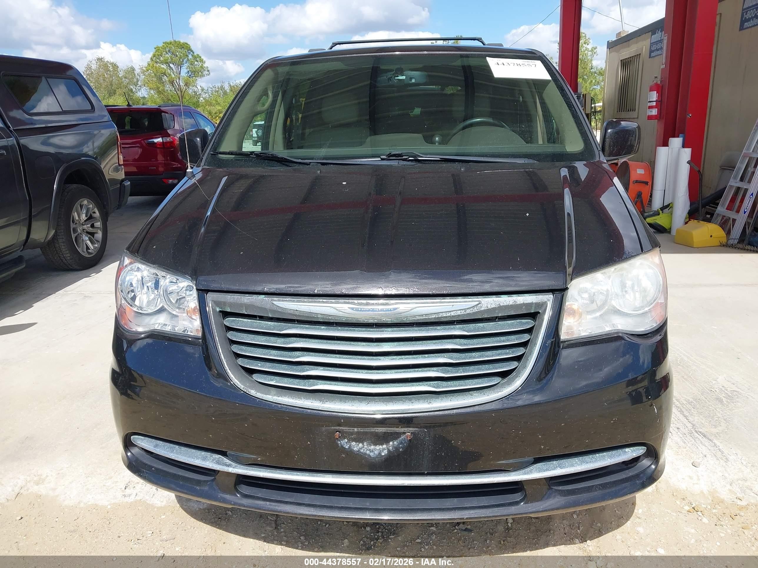 2014 Chrysler Town & Country Touring Black vin: 2C4RC1BG8ER422867