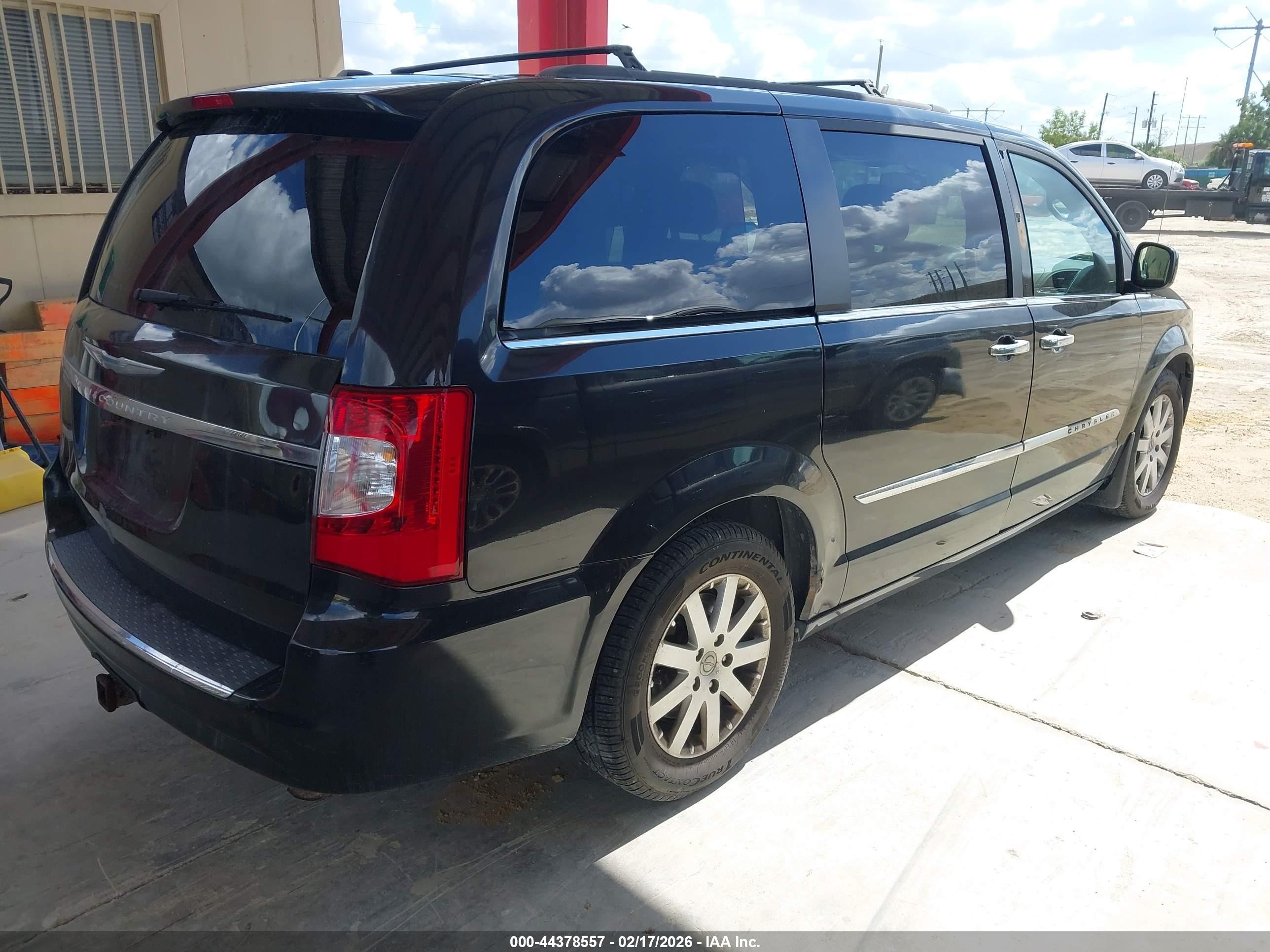 2014 Chrysler Town & Country Touring Black vin: 2C4RC1BG8ER422867