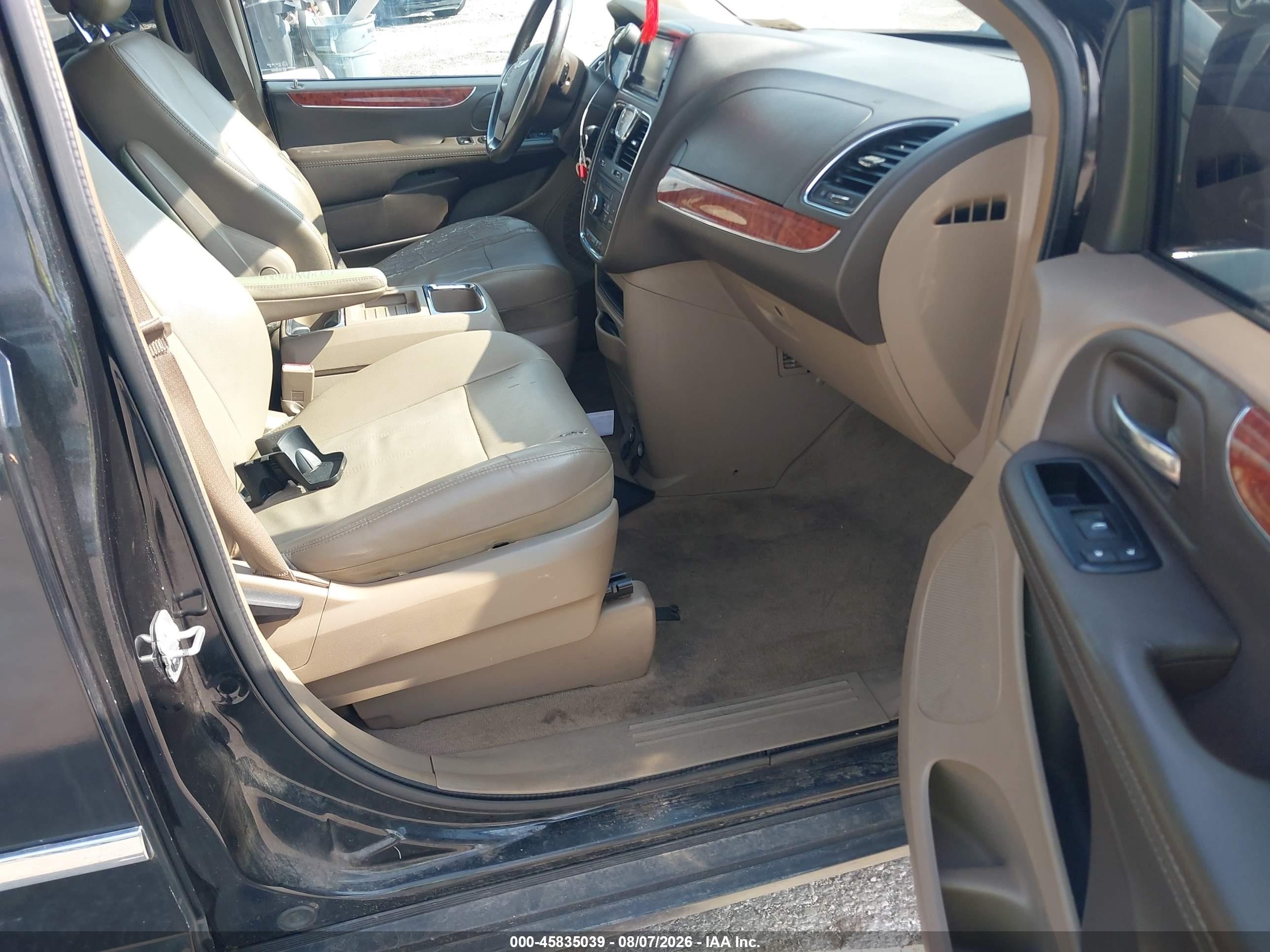 2014 Chrysler Town & Country Touring Gray vin: 2C4RC1BG8ER439698