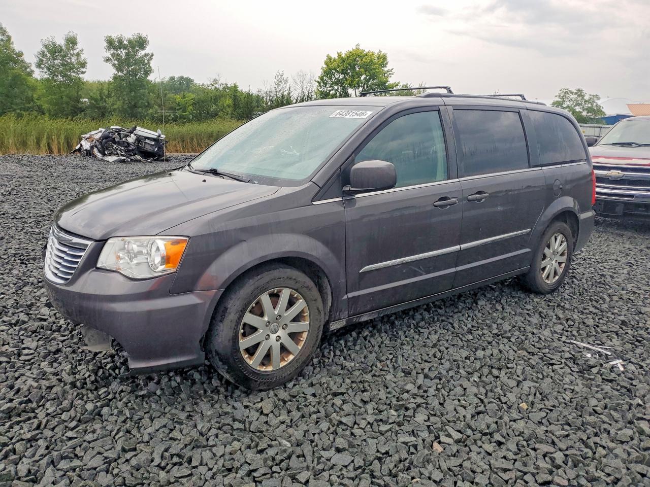 2015 Chrysler Town & Country Touring Charcoal vin: 2C4RC1BG8FR545490
