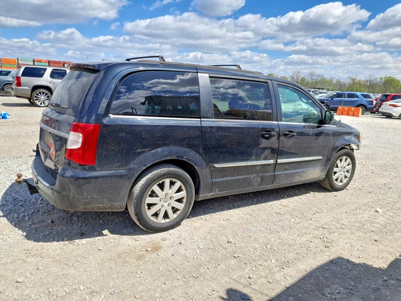 2015 Chrysler Town & Country Touring Black vin: 2C4RC1BG8FR565562