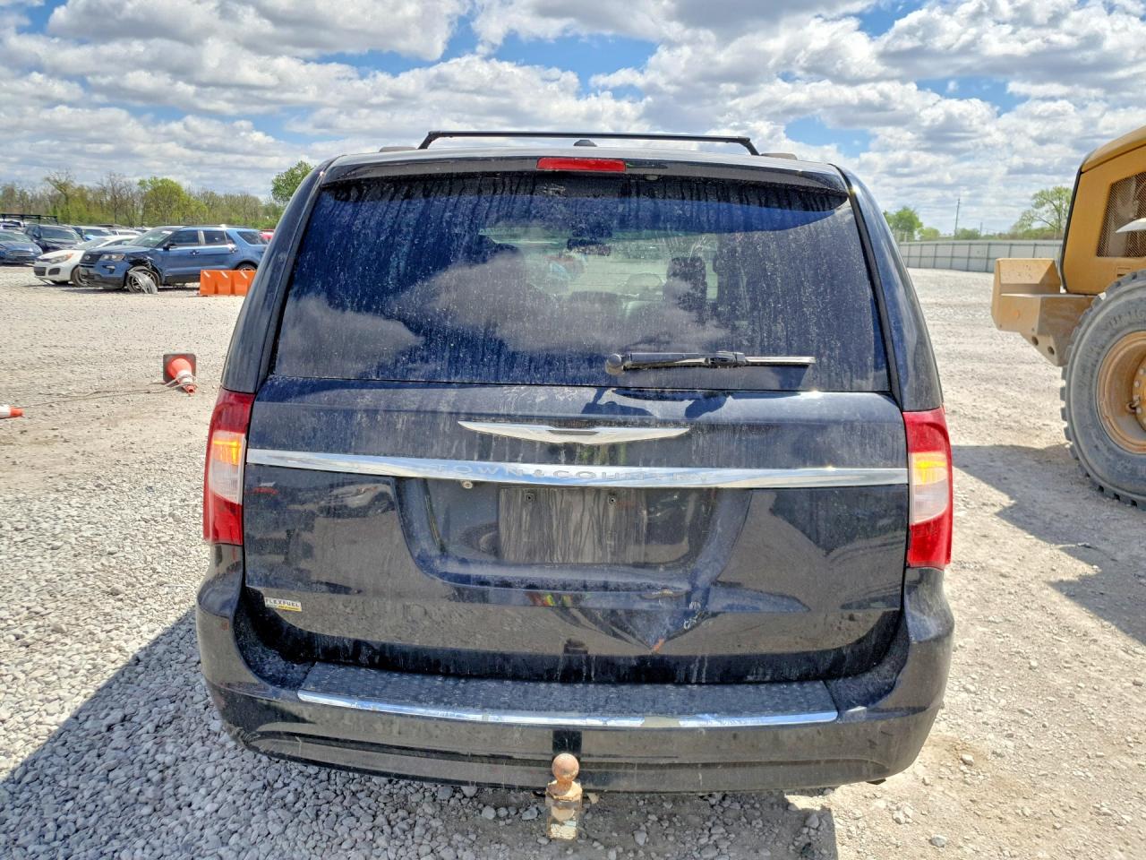 2015 Chrysler Town & Country Touring Black vin: 2C4RC1BG8FR565562