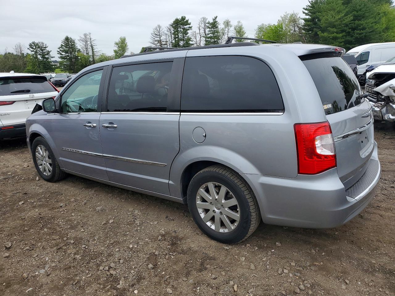 2015 Chrysler Town & Country Touring Silver vin: 2C4RC1BG8FR602349
