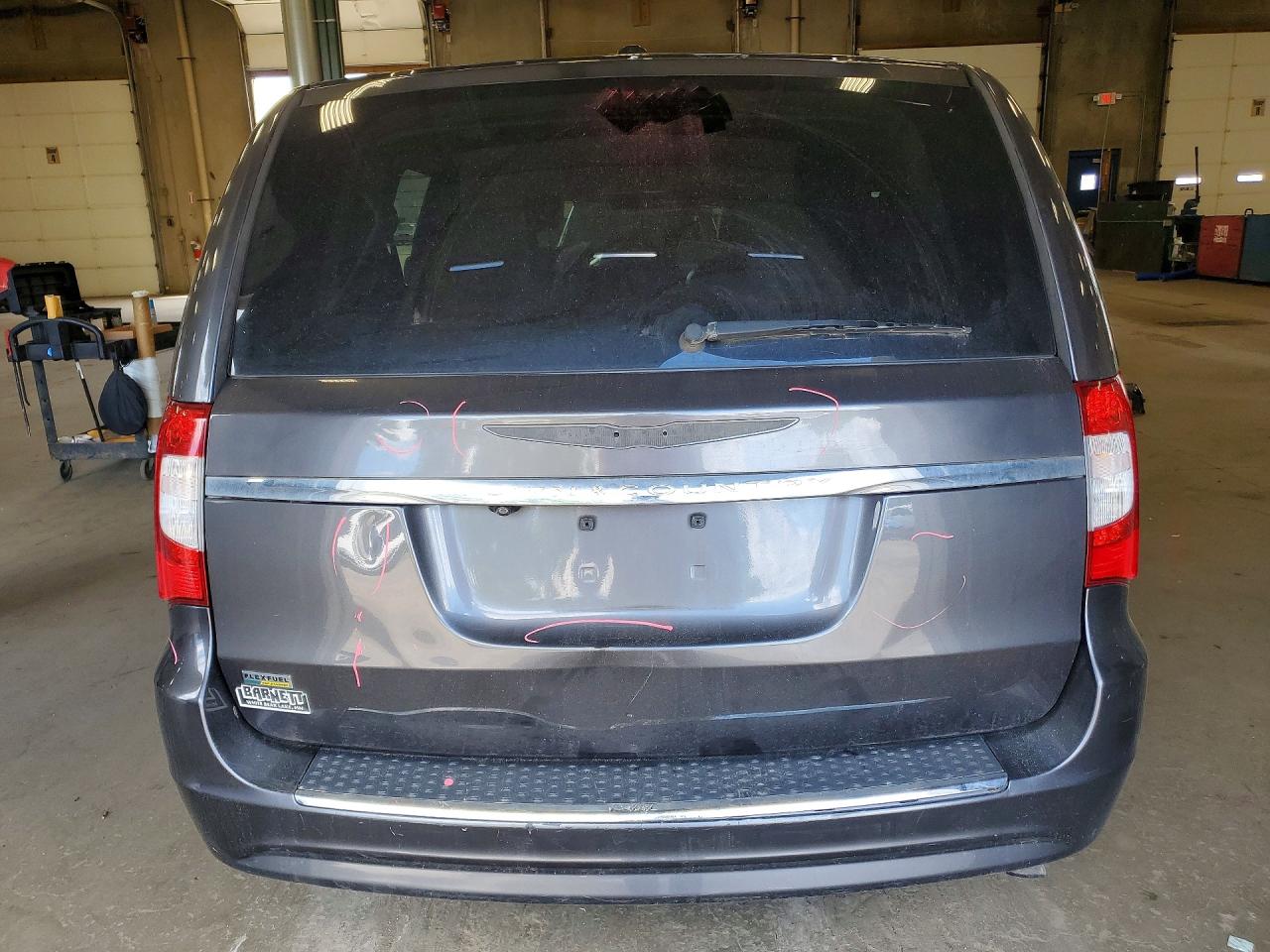 2015 Chrysler Town & Country Touring Gray vin: 2C4RC1BG8FR637831