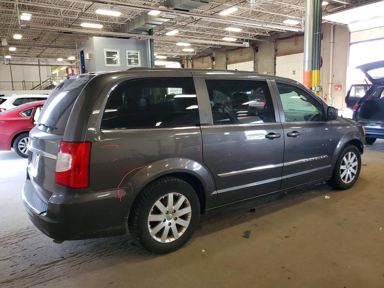 2015 Chrysler Town & Country Touring Gray vin: 2C4RC1BG8FR637831