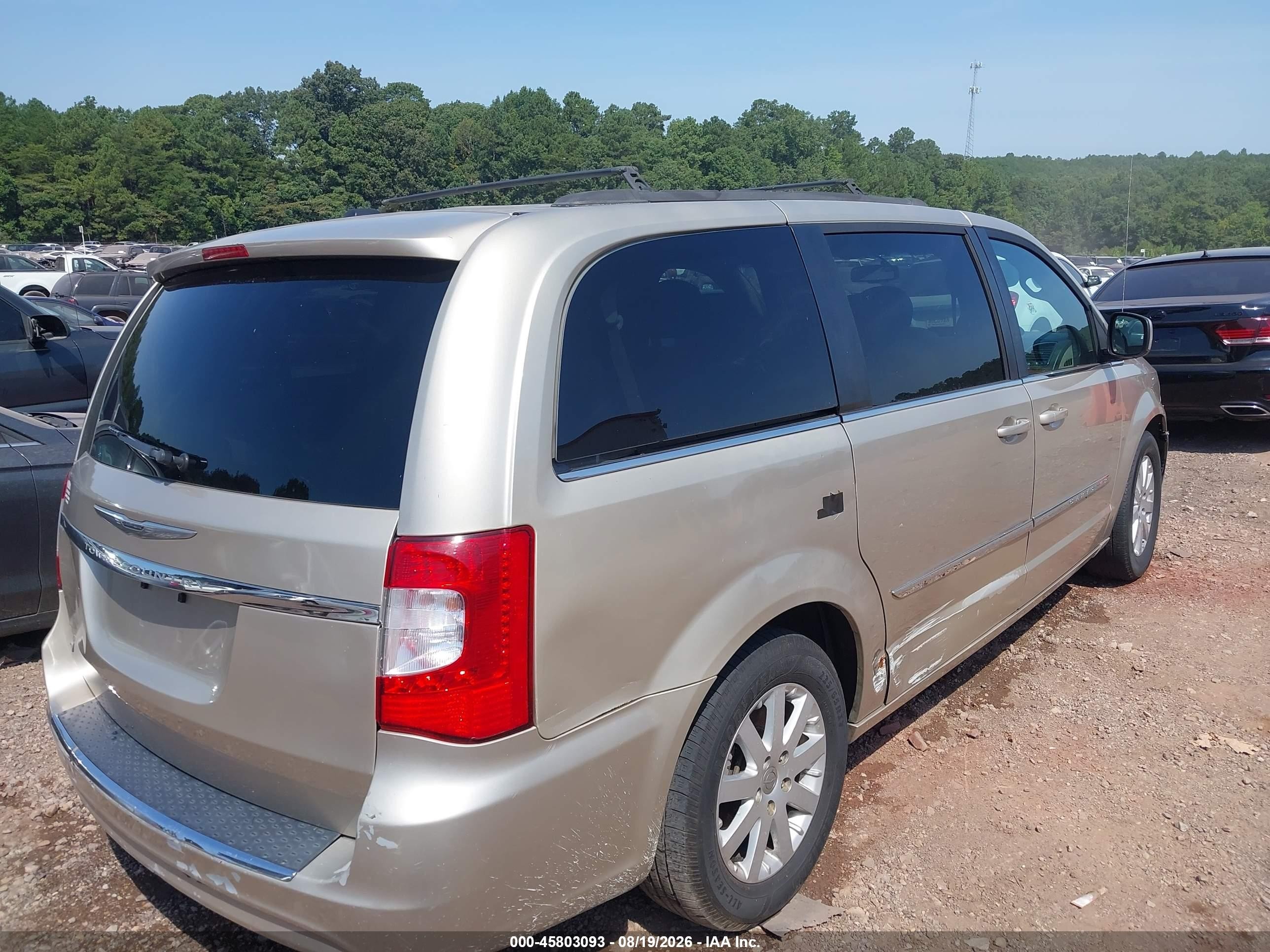 2015 Chrysler Town & Country Touring Brown vin: 2C4RC1BG8FR664513
