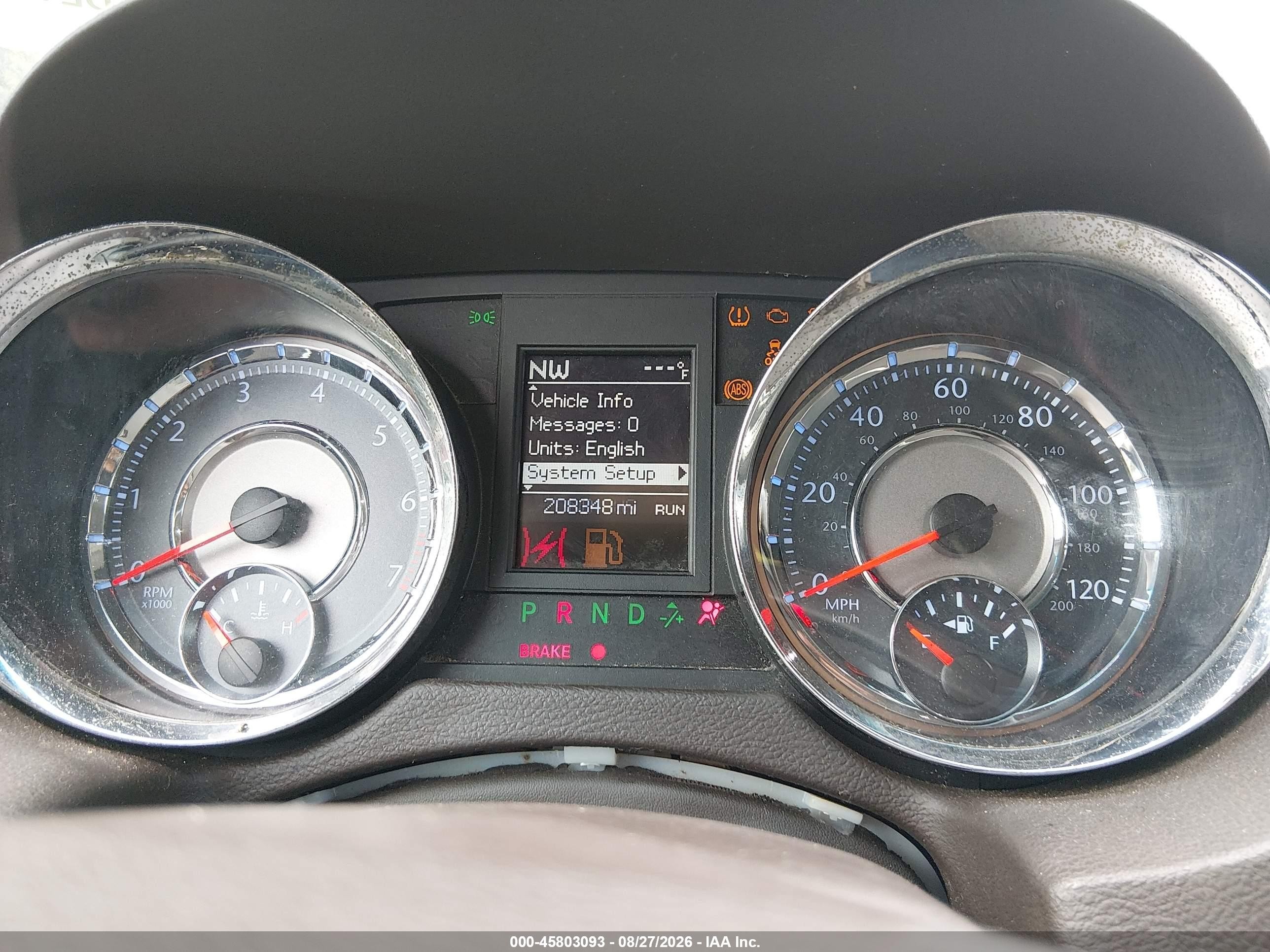 2015 Chrysler Town & Country Touring Brown vin: 2C4RC1BG8FR664513
