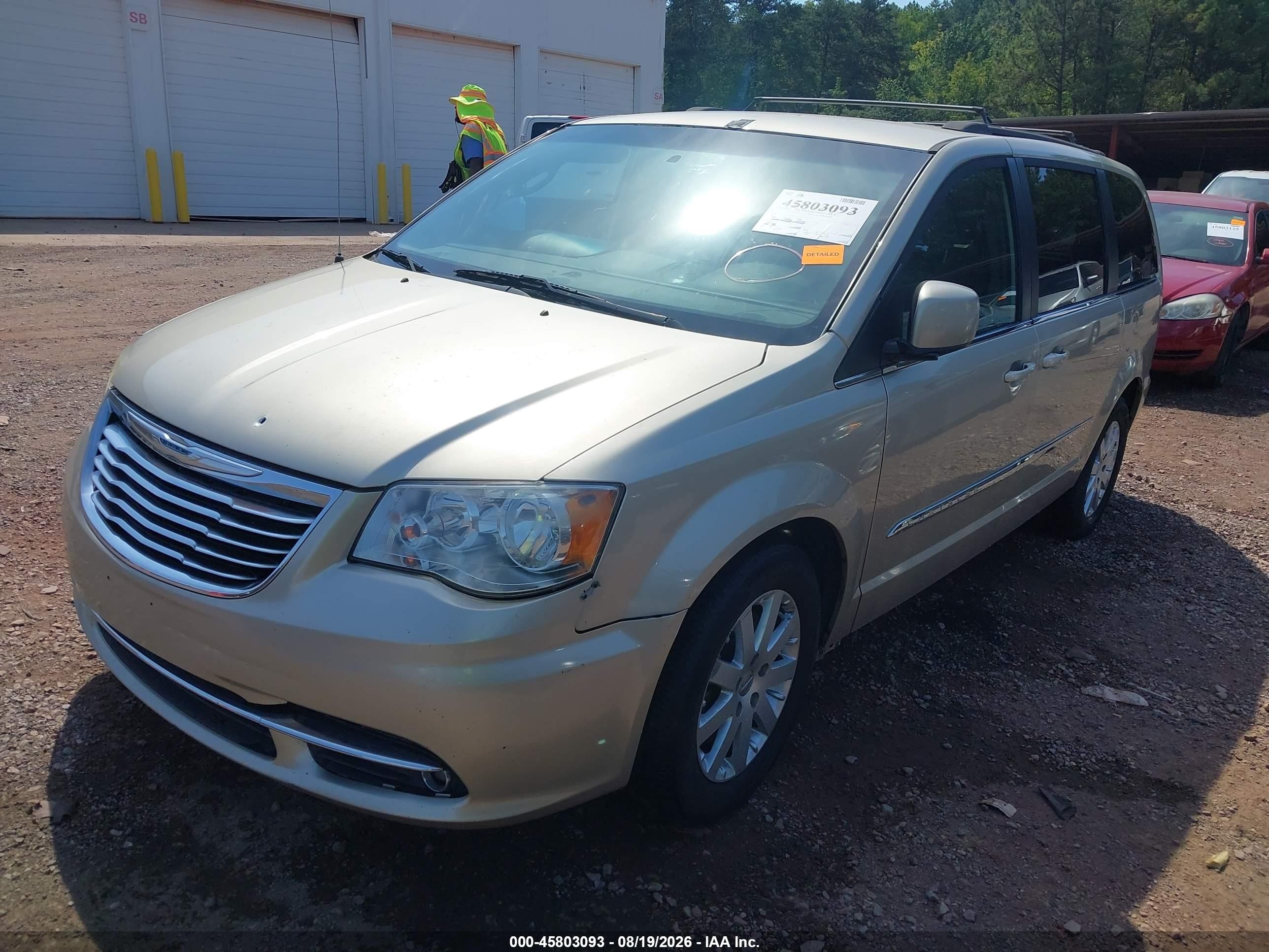 2015 Chrysler Town & Country Touring Brown vin: 2C4RC1BG8FR664513
