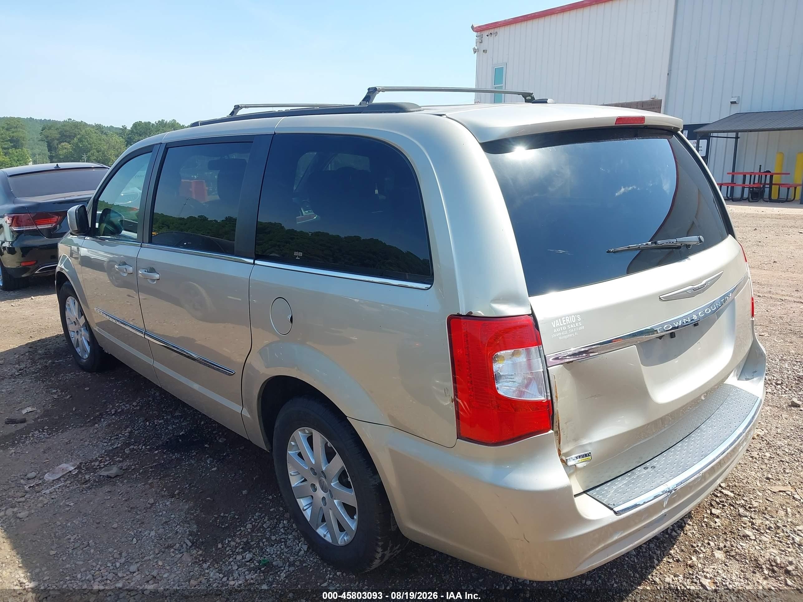 2015 Chrysler Town & Country Touring Brown vin: 2C4RC1BG8FR664513