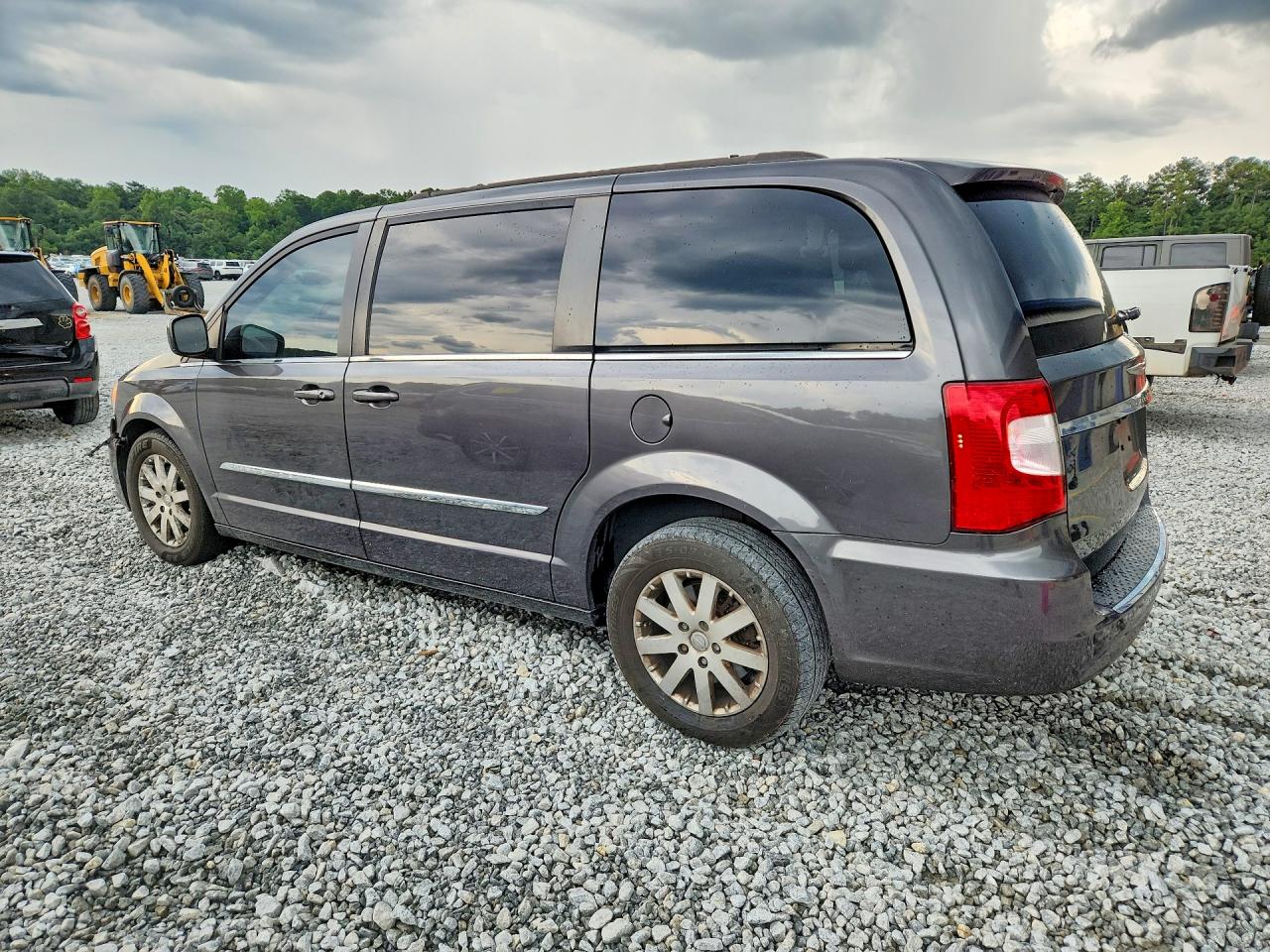 2015 Chrysler Town & Country Touring Серый vin: 2C4RC1BG8FR740814