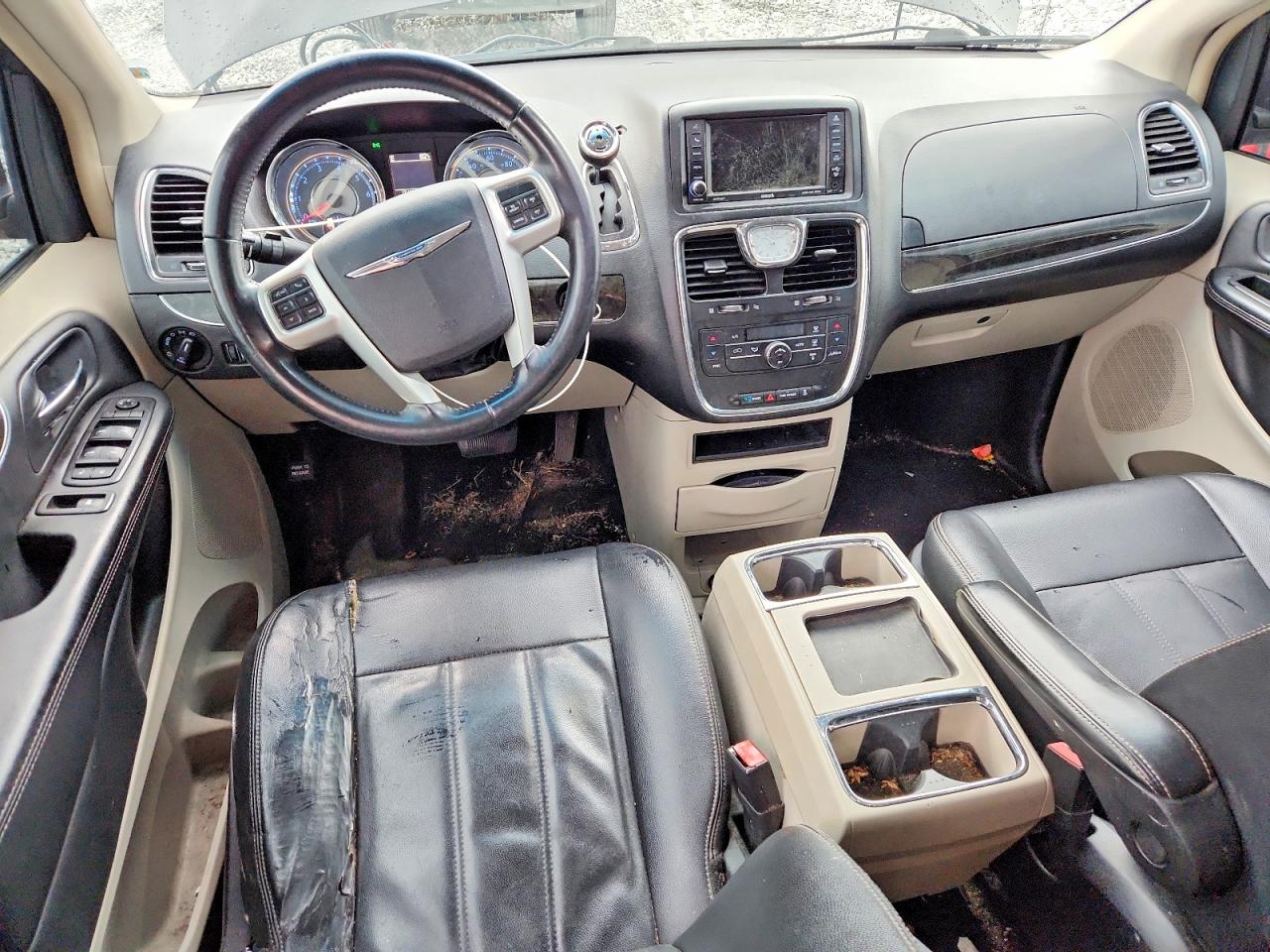 2015 Chrysler Town & Country Touring Серый vin: 2C4RC1BG8FR740814