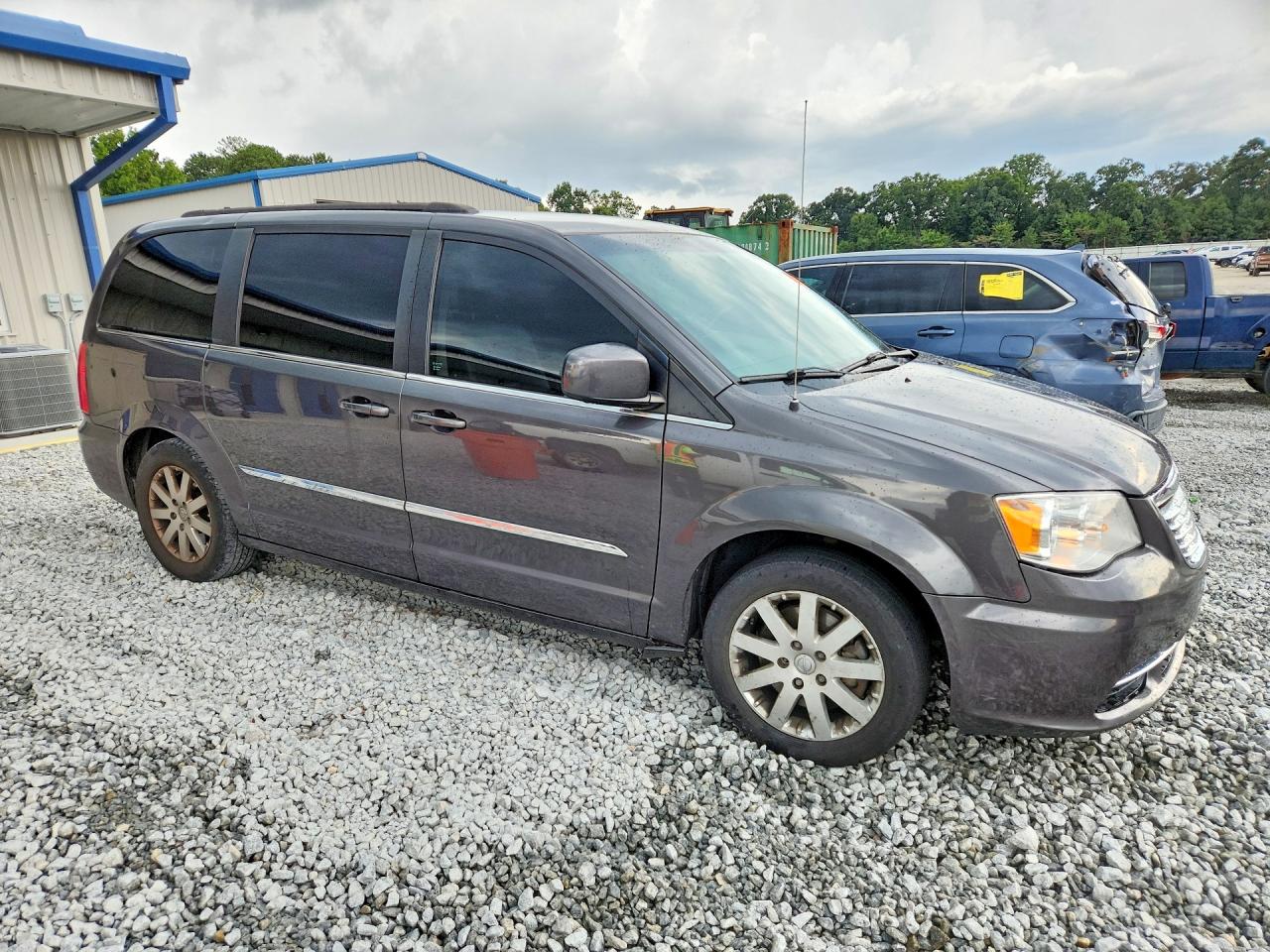 2015 Chrysler Town & Country Touring Серый vin: 2C4RC1BG8FR740814