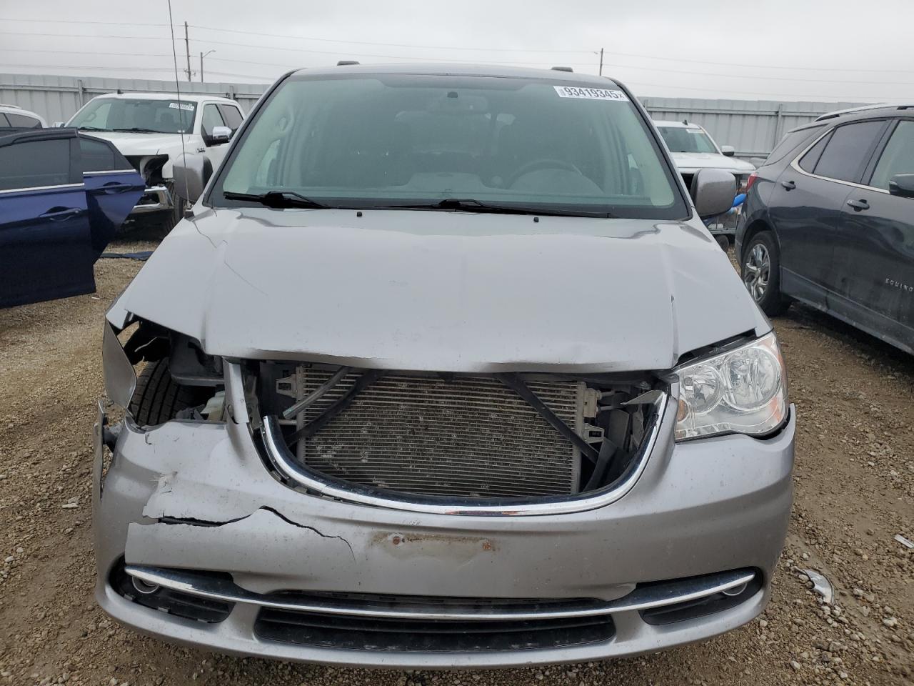 2015 Chrysler Town & Country Touring Black vin: 2C4RC1BG8FR742255