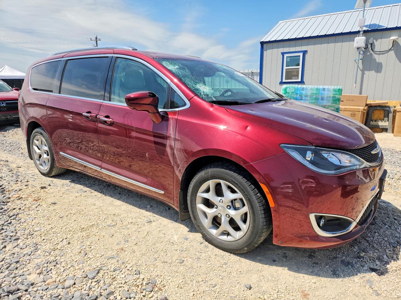 2018 Chrysler Pacifica Touring L Burgundy vin: 2C4RC1BG8JR128685