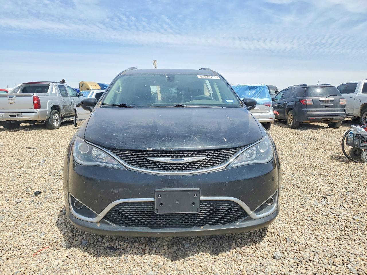2018 Chrysler Pacifica Touring L Black vin: 2C4RC1BG8JR186201