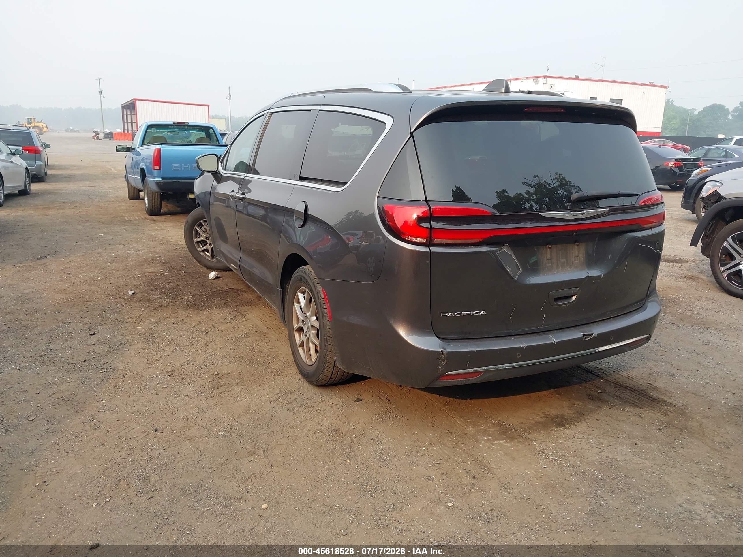 2021 Chrysler Pacifica Touring L Gray vin: 2C4RC1BG8MR532364