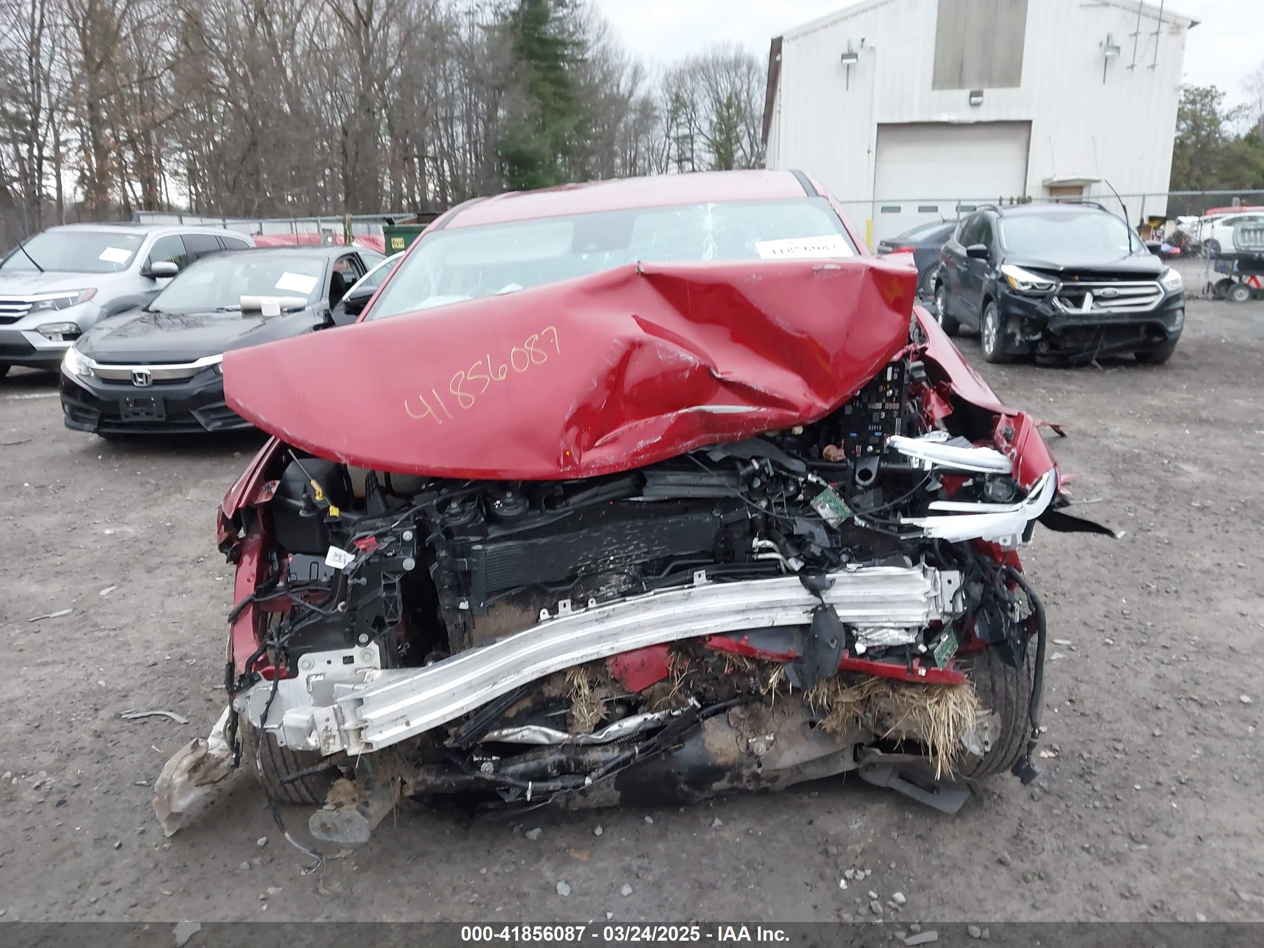 2024 Chrysler Pacifica Touring L Красный vin: 2C4RC1BG8RR170608