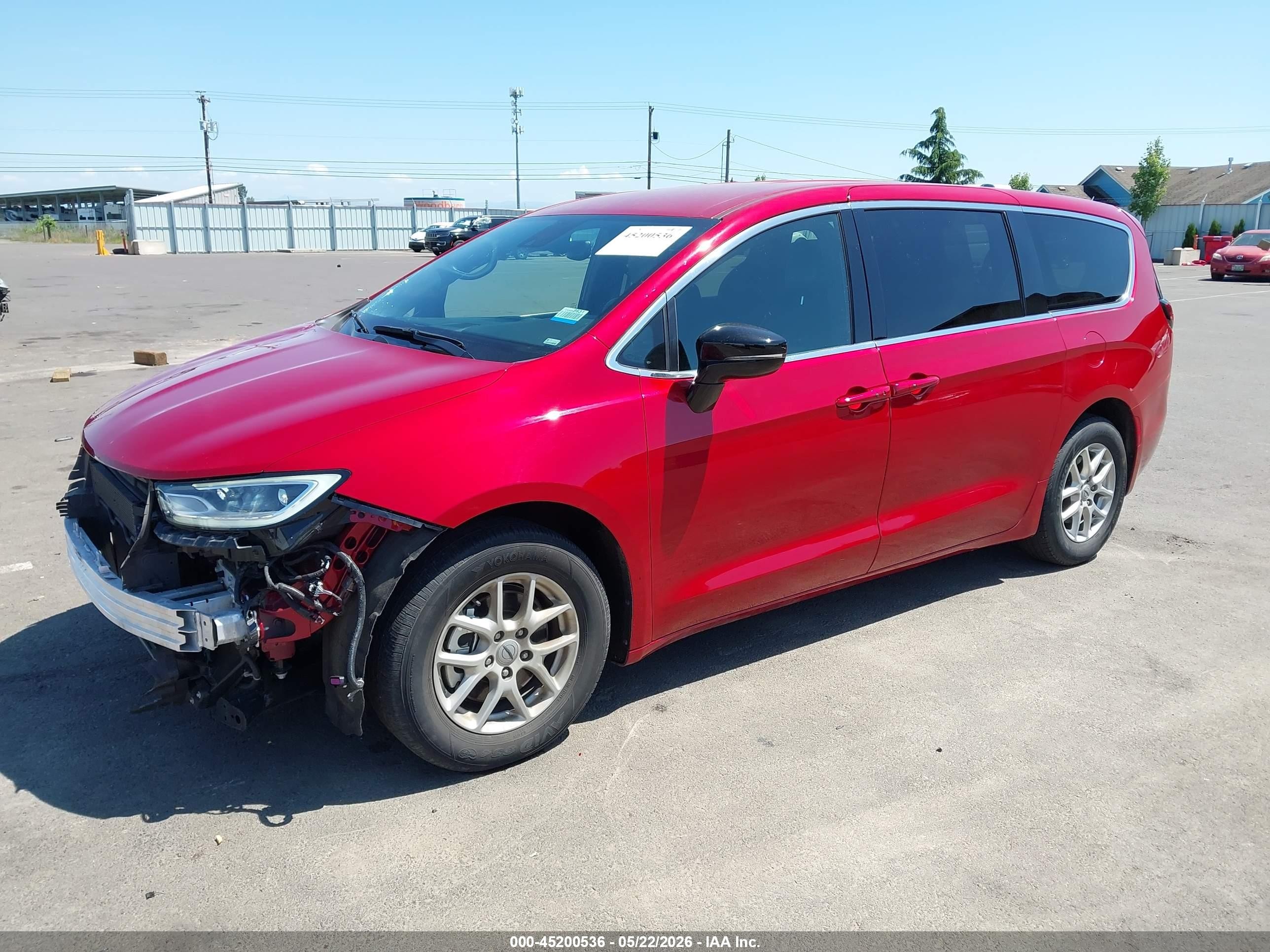 2025 Chrysler Pacifica Select Red vin: 2C4RC1BG8SR518686