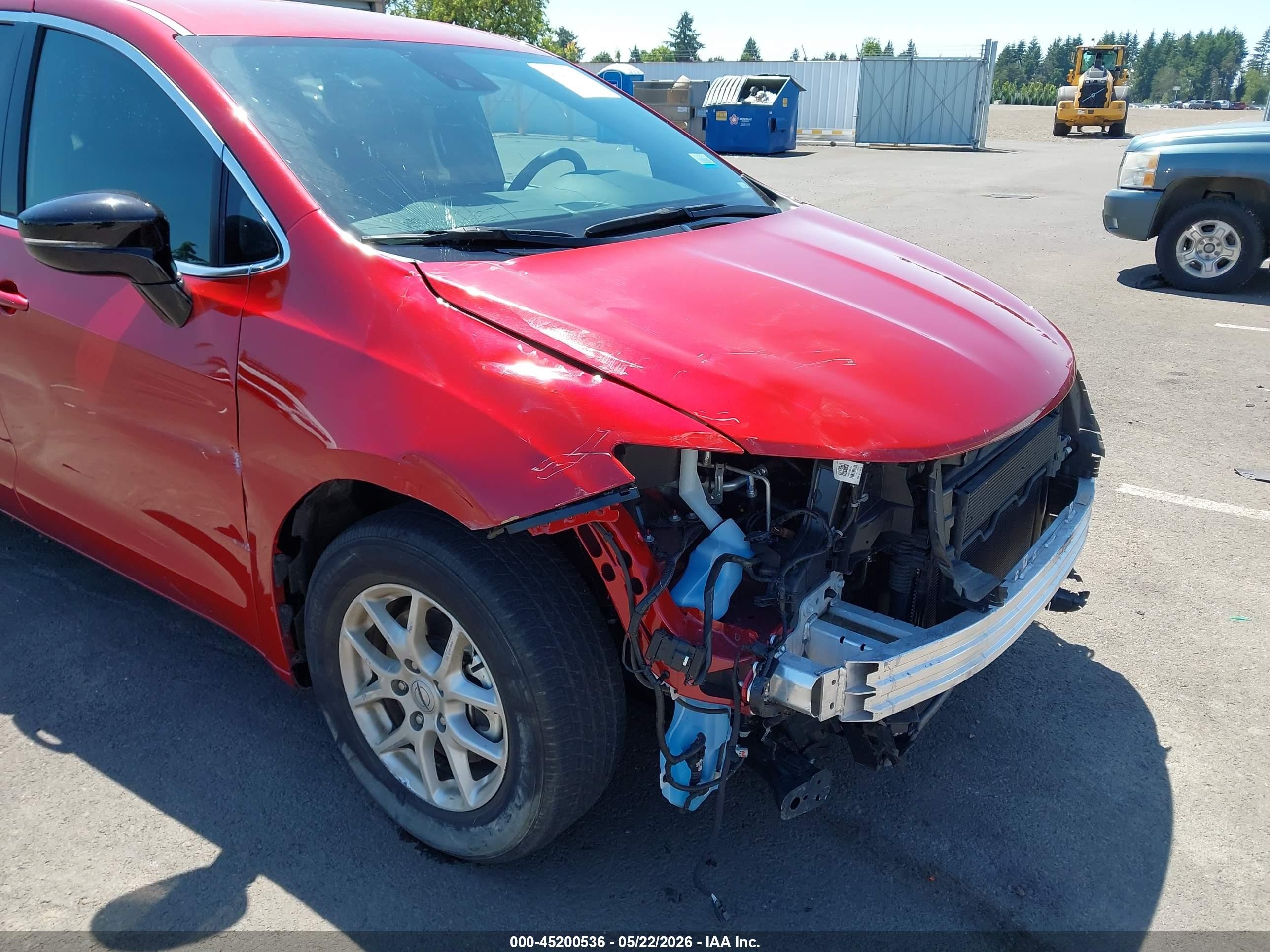 2025 Chrysler Pacifica Select Red vin: 2C4RC1BG8SR518686