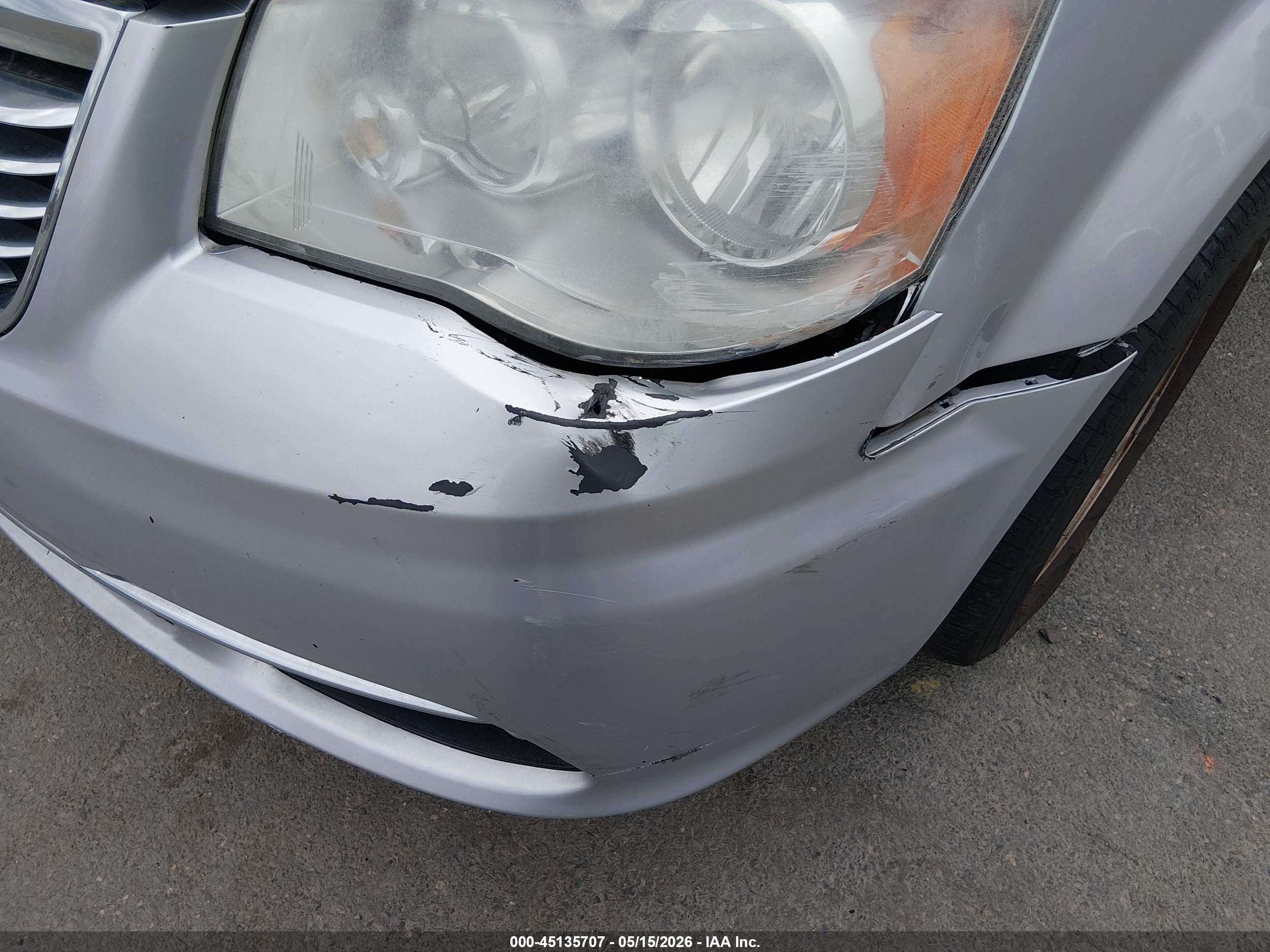 2012 Chrysler Town & Country Touring Gray vin: 2C4RC1BG9CR189689