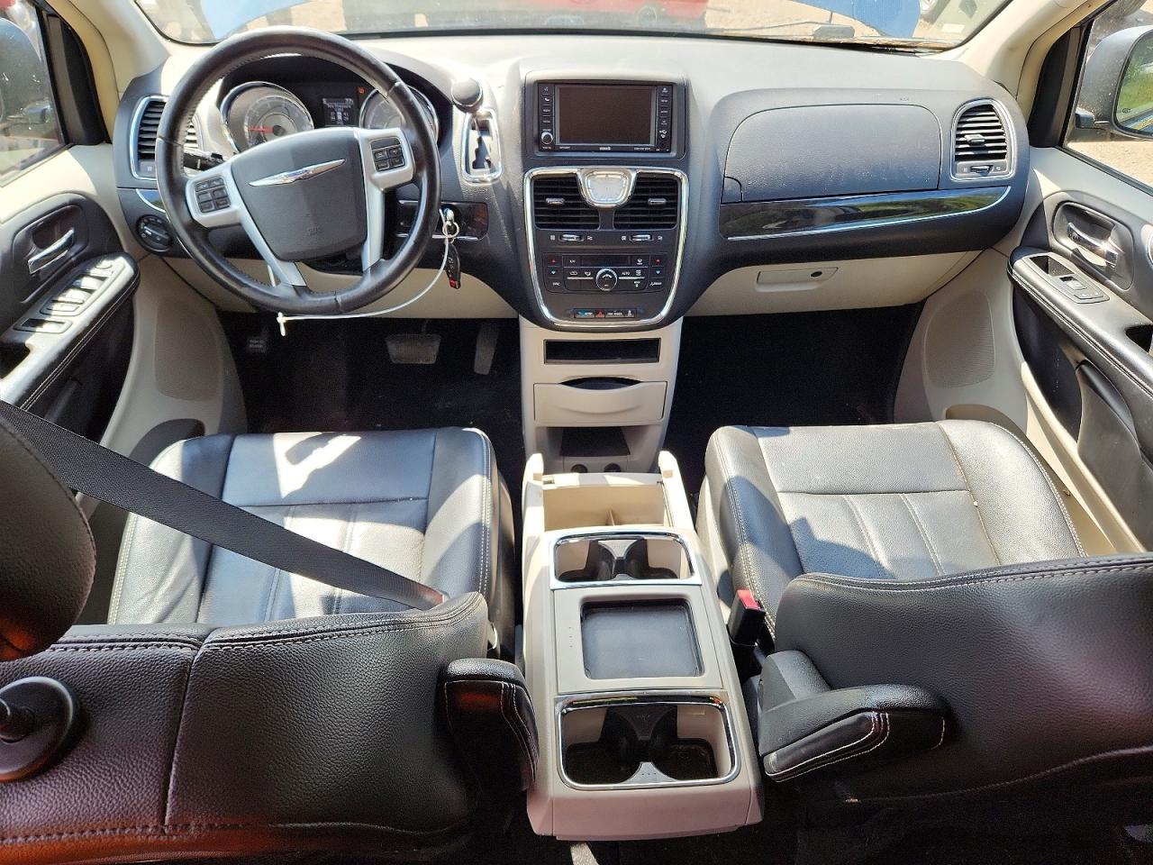 2012 Chrysler Town & Country Touring Blue vin: 2C4RC1BG9CR192043