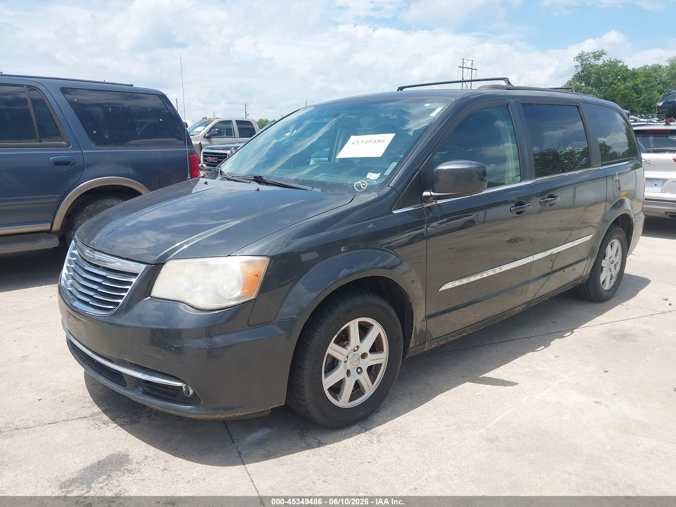 2012 Chrysler Town & Country Touring Brown vin: 2C4RC1BG9CR300595