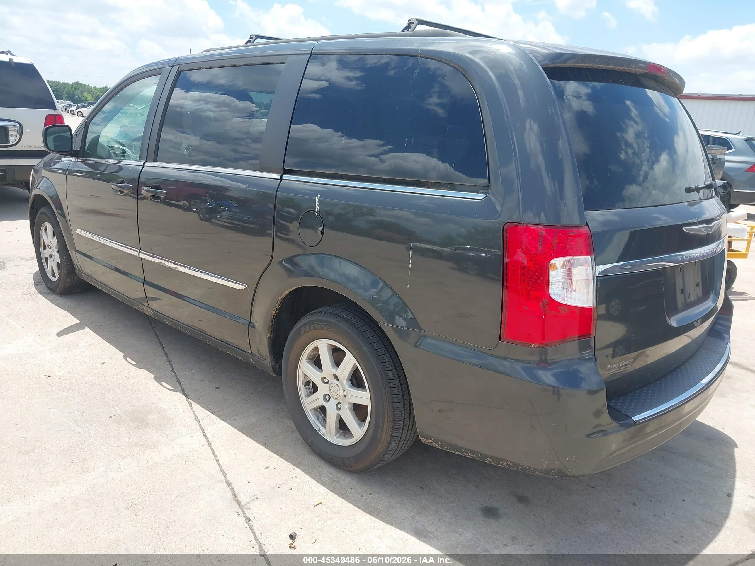 2012 Chrysler Town & Country Touring Brown vin: 2C4RC1BG9CR300595