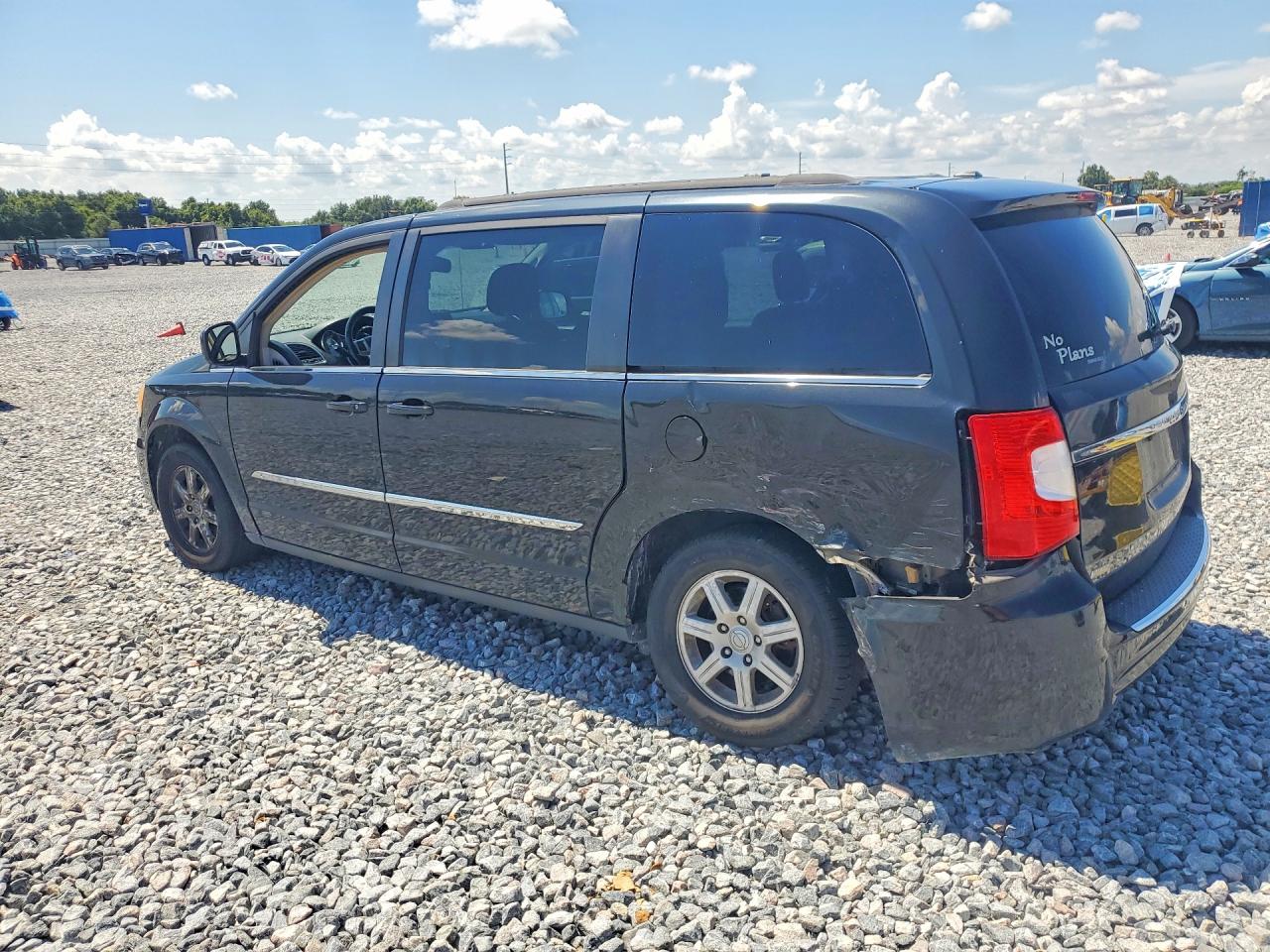 2012 Chrysler Town And Country Touring Black vin: 2C4RC1BG9CR344645
