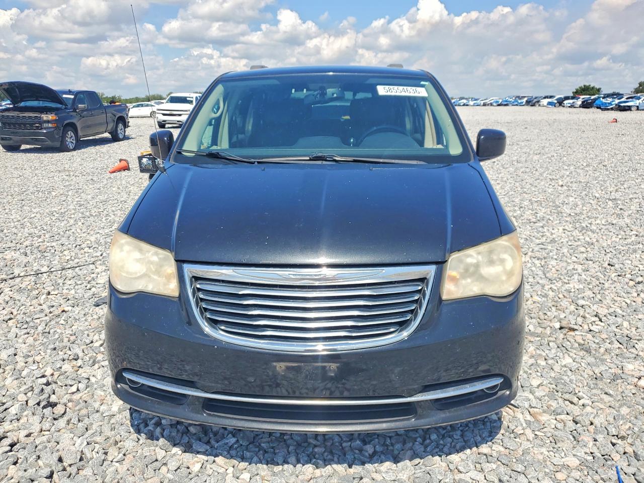 2012 Chrysler Town And Country Touring Black vin: 2C4RC1BG9CR344645