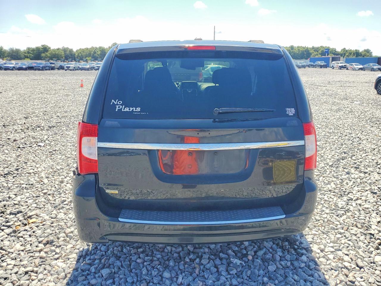 2012 Chrysler Town And Country Touring Black vin: 2C4RC1BG9CR344645