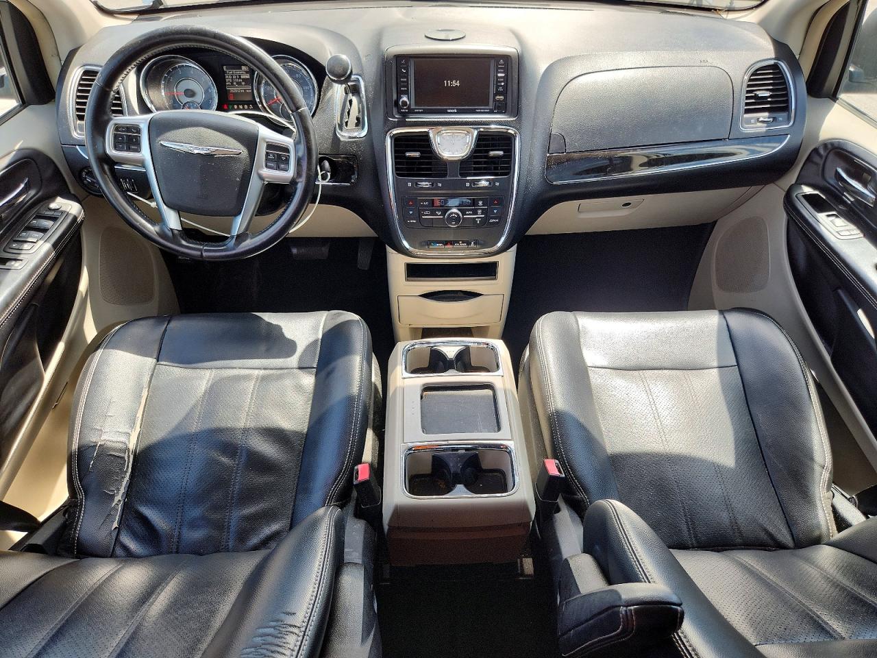 2012 Chrysler Town & Country Touring Серебряный vin: 2C4RC1BG9CR375409
