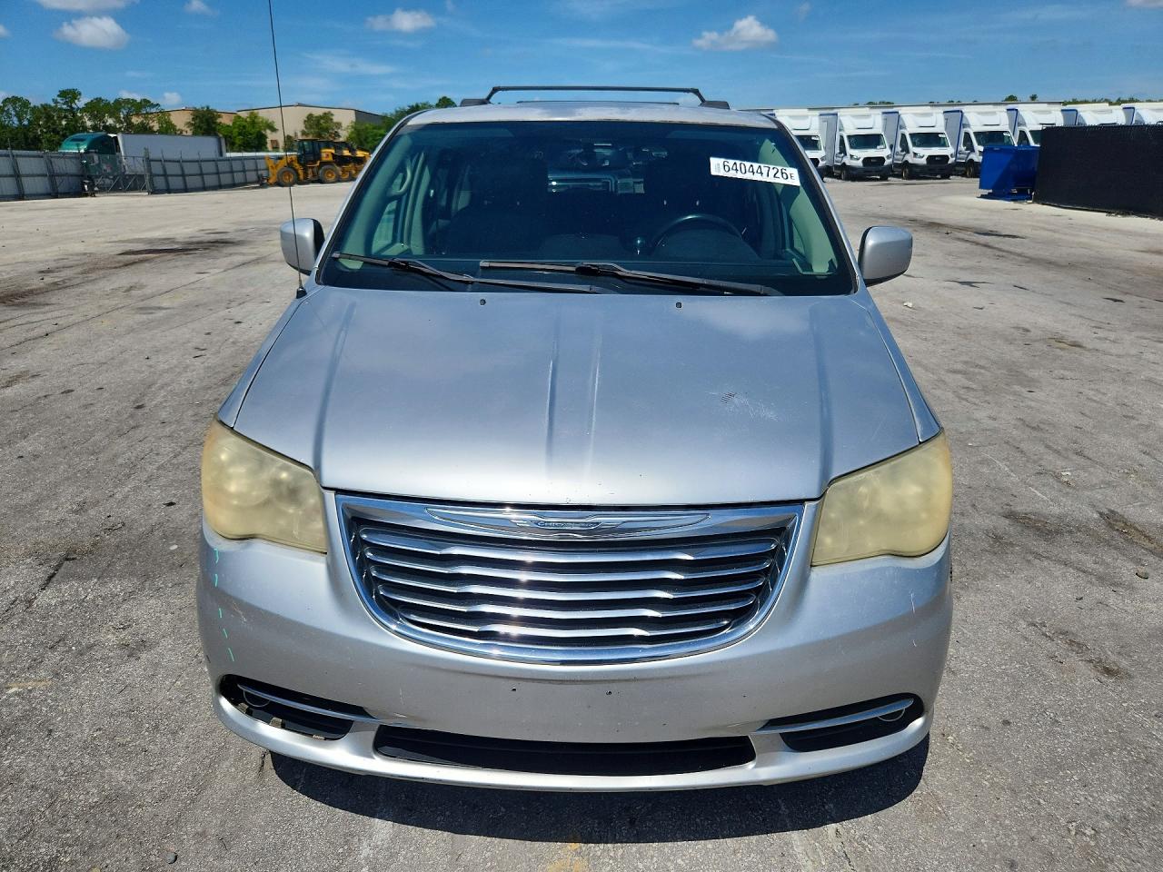 2012 Chrysler Town & Country Touring Серебряный vin: 2C4RC1BG9CR375409