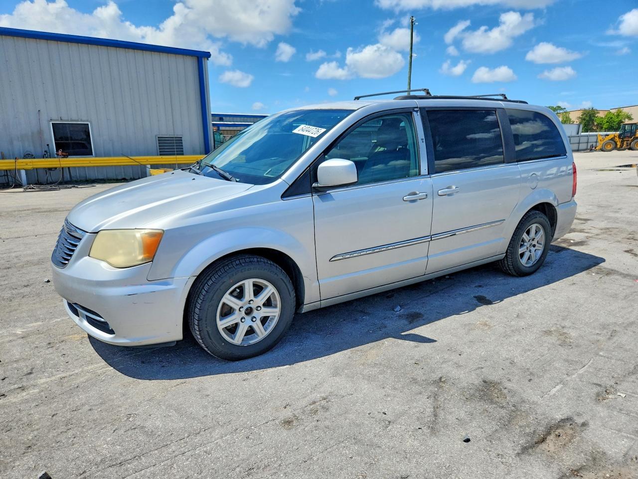 2012 Chrysler Town & Country Touring Silver vin: 2C4RC1BG9CR375409