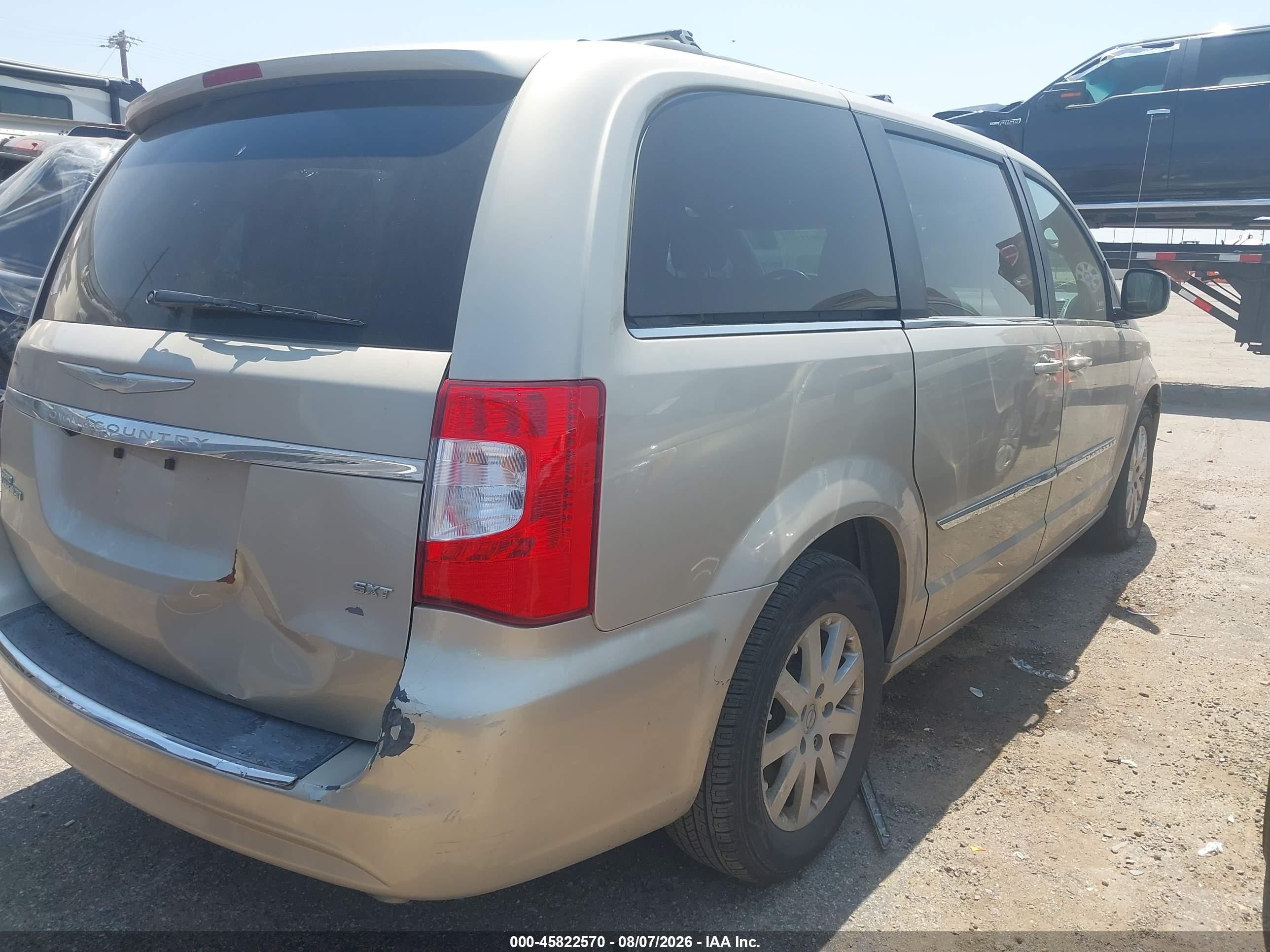 2012 Chrysler Town & Country Touring Gold vin: 2C4RC1BG9CR411745