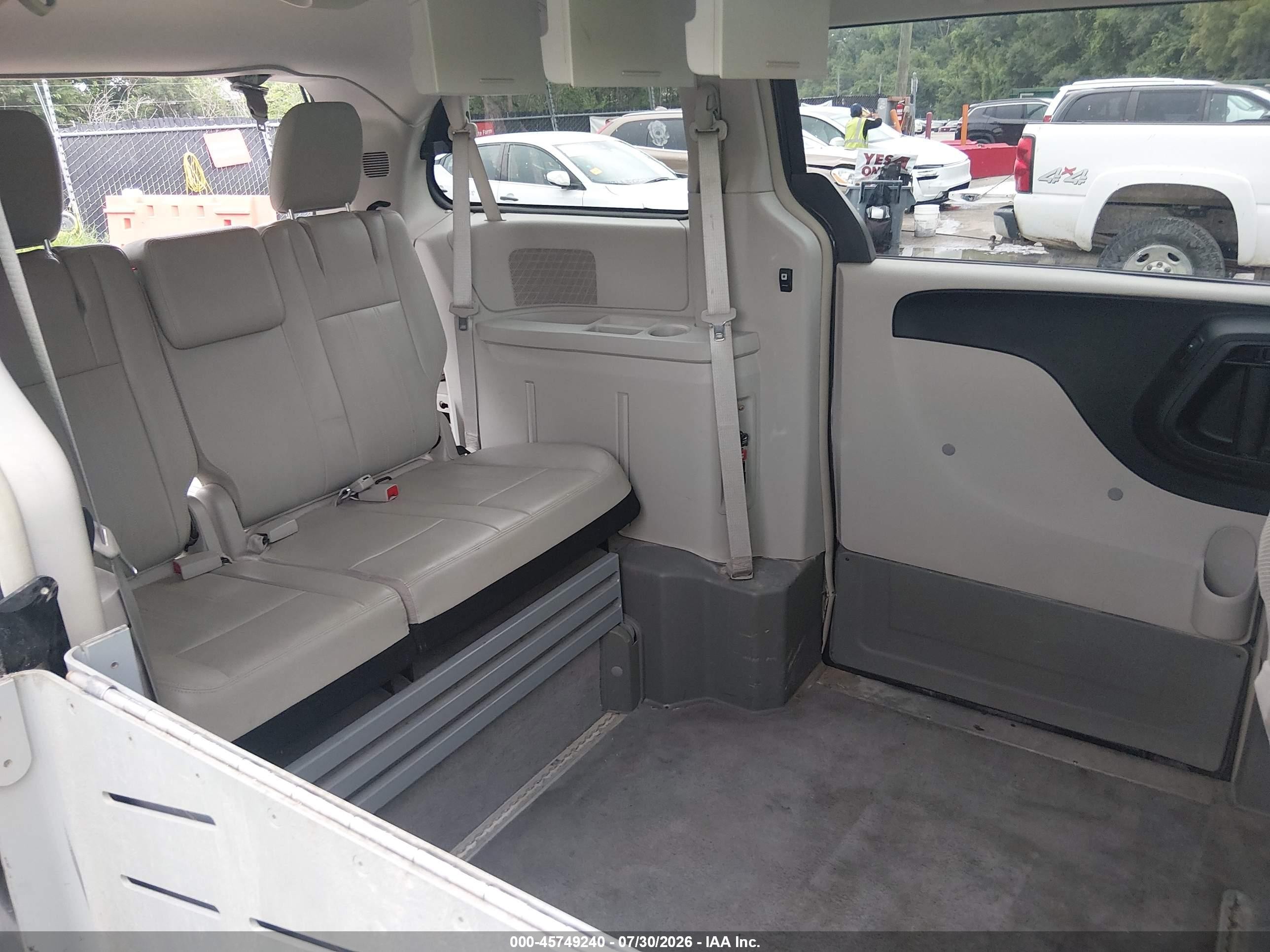 2012 Chrysler Town & Country Touring Серый vin: 2C4RC1BG9CR411955