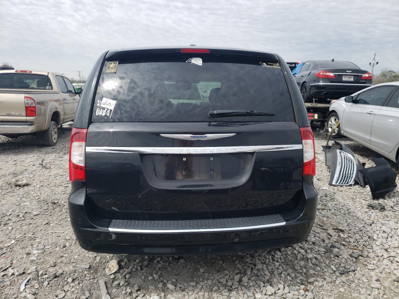 2013 Chrysler Town & Country Touring Black vin: 2C4RC1BG9DR556124