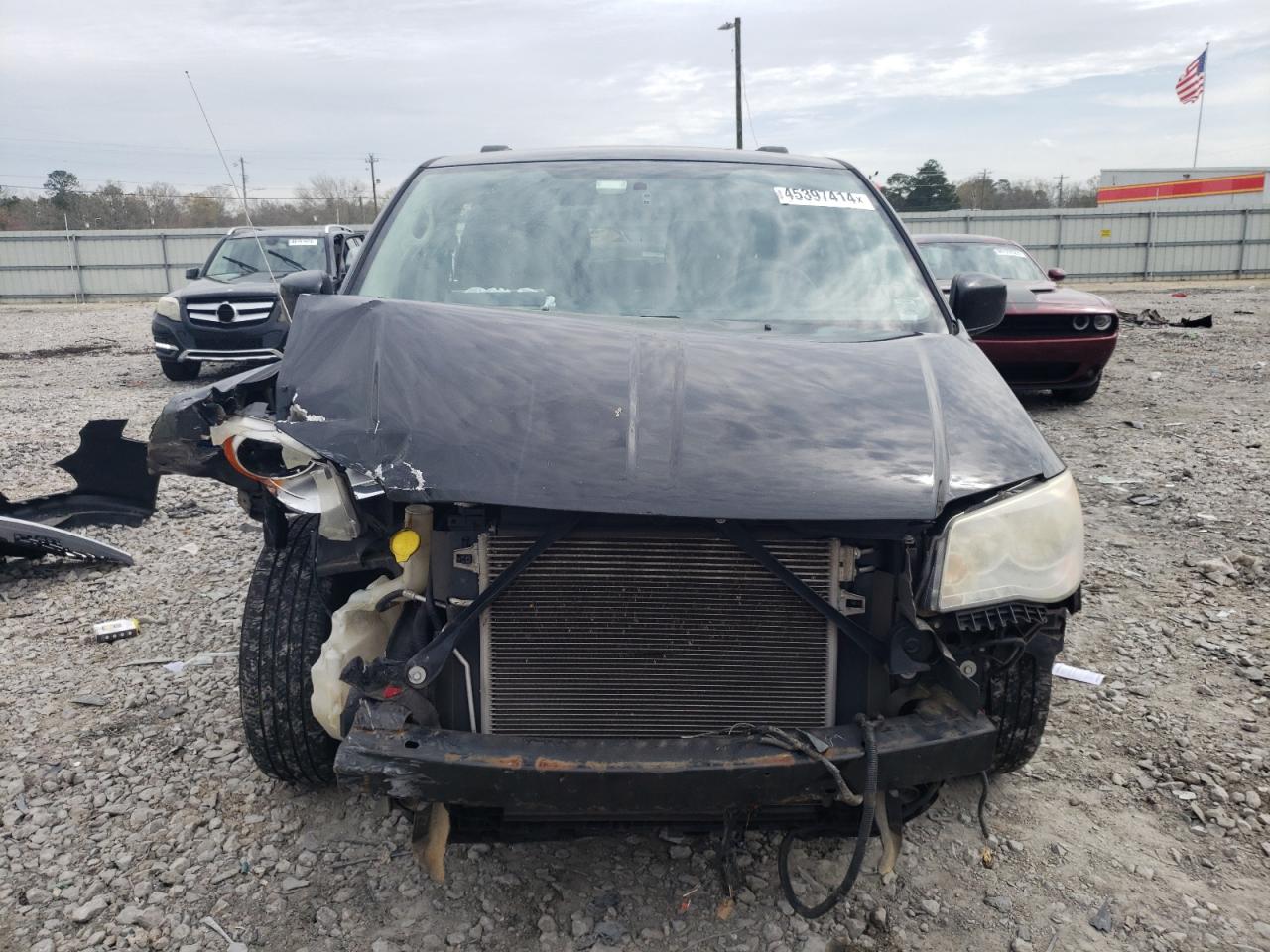 2013 Chrysler Town & Country Touring Black vin: 2C4RC1BG9DR556124