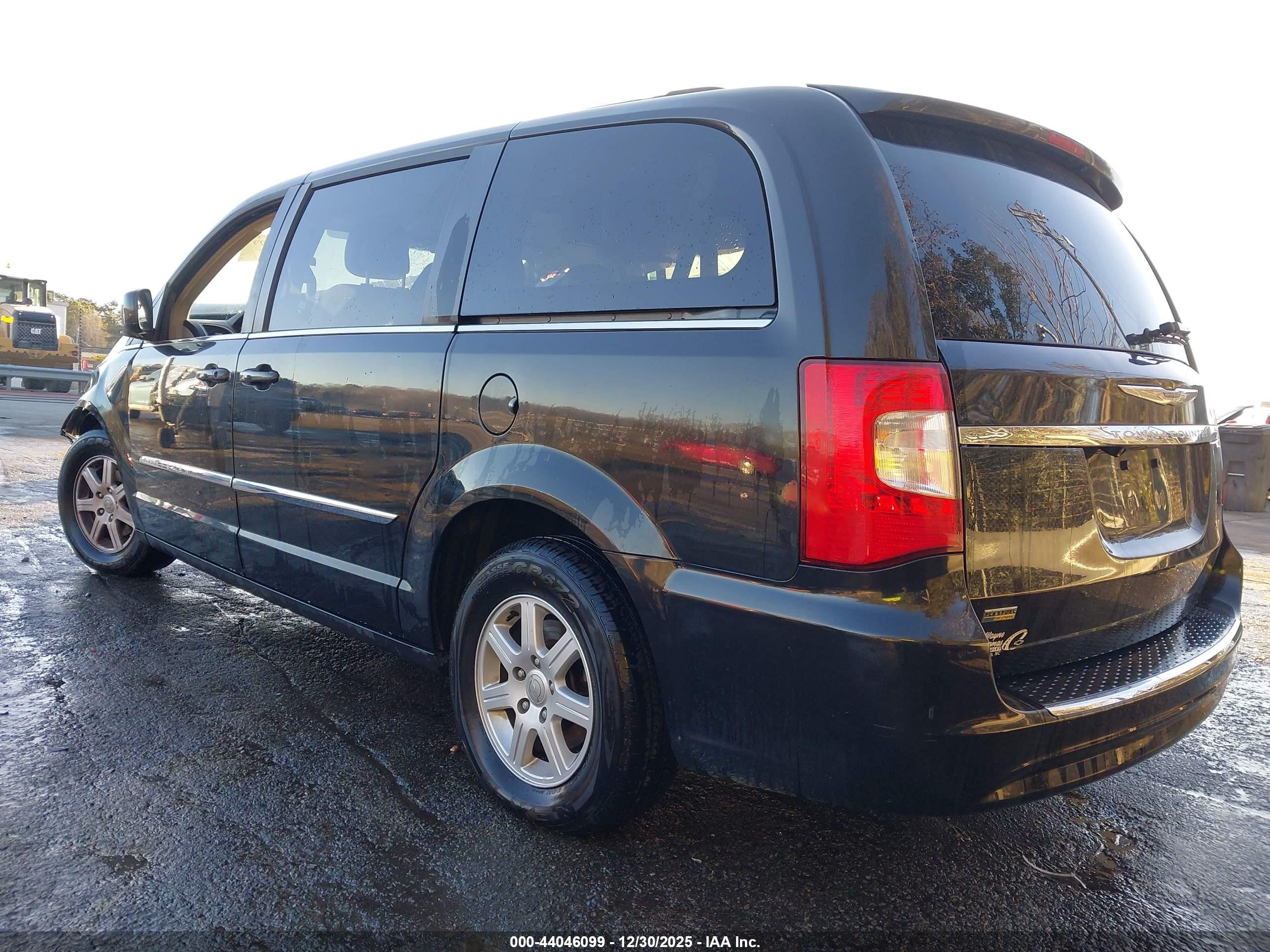 2013 Chrysler Town & Country Touring Black vin: 2C4RC1BG9DR556334