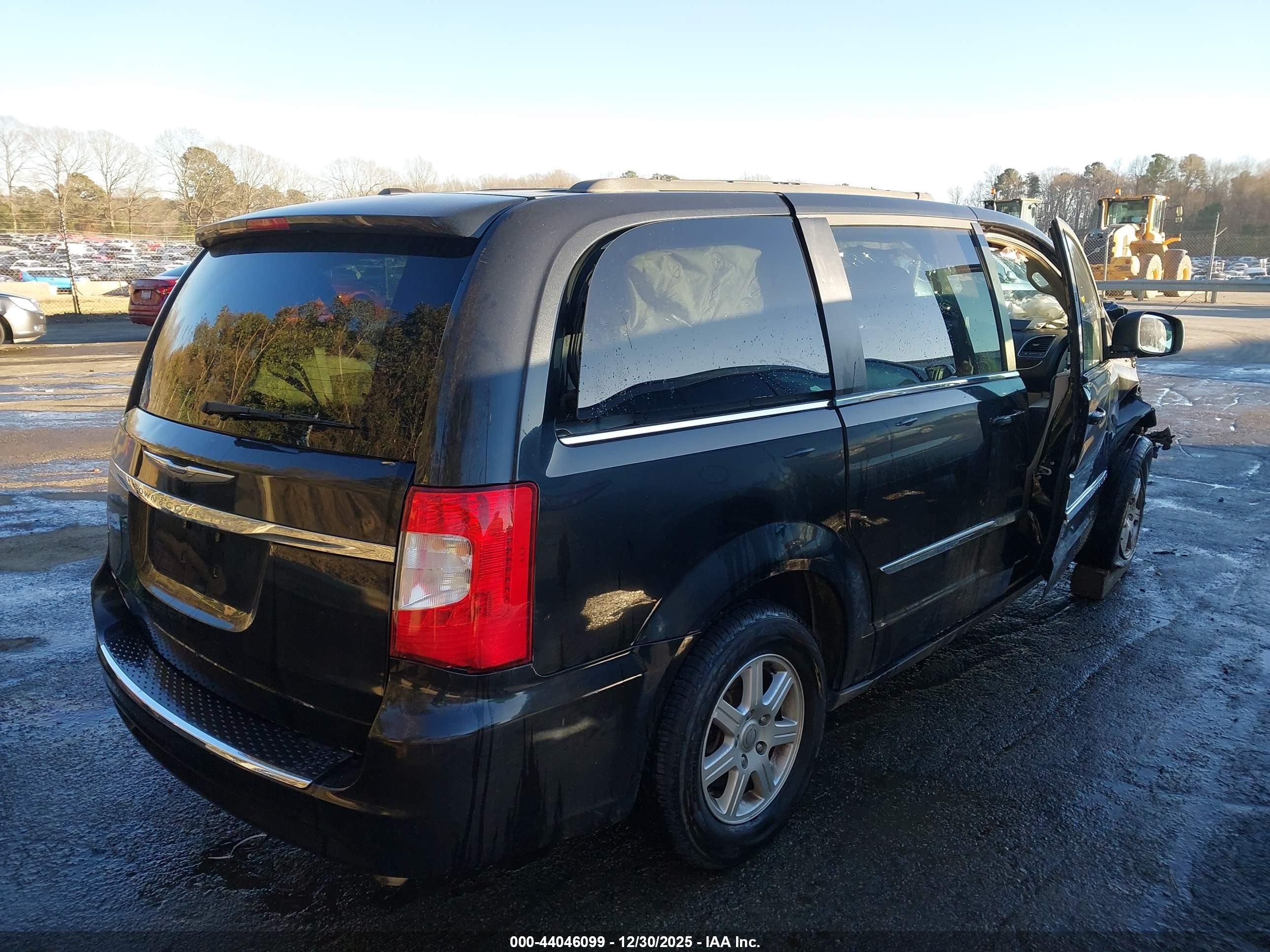 2013 Chrysler Town & Country Touring Black vin: 2C4RC1BG9DR556334