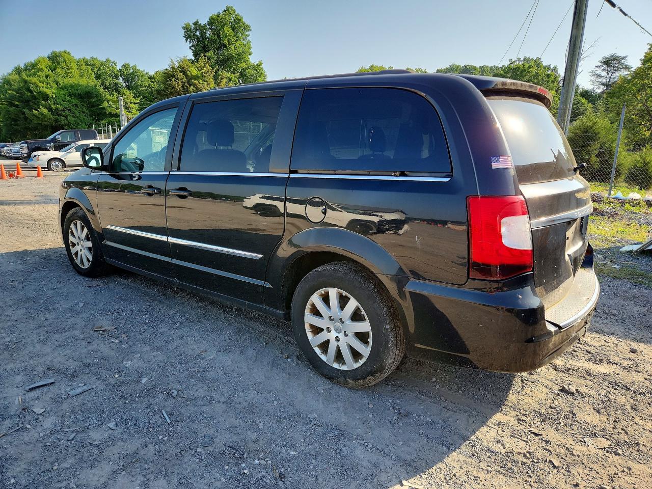2013 Chrysler Town & Country Touring Black vin: 2C4RC1BG9DR692706