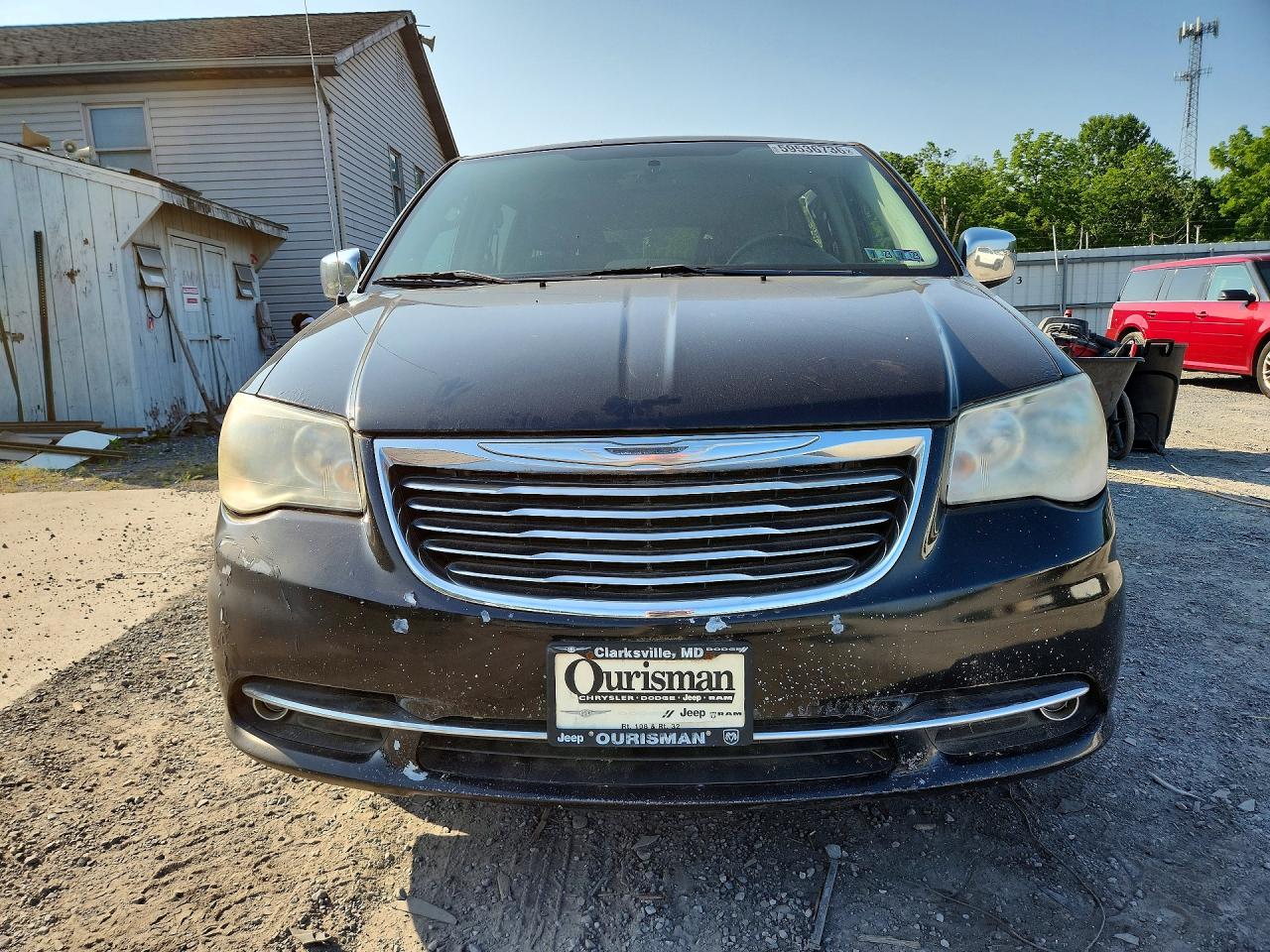 2013 Chrysler Town & Country Touring Black vin: 2C4RC1BG9DR692706