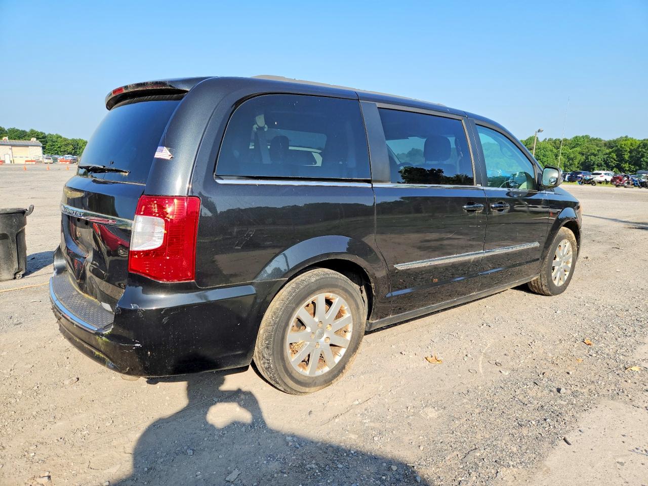 2013 Chrysler Town & Country Touring Black vin: 2C4RC1BG9DR692706